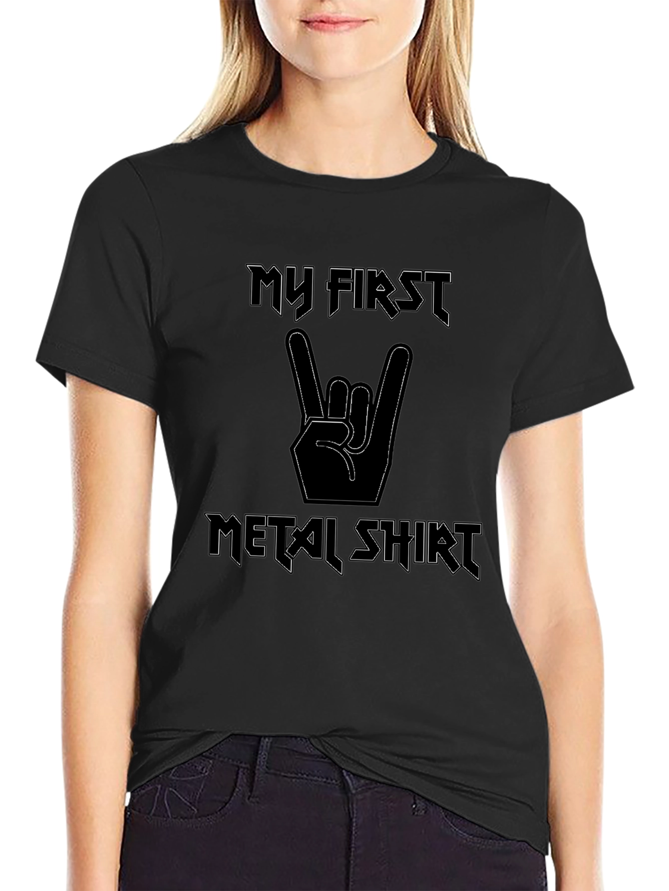My First Metal Shirt - Rock On Tee