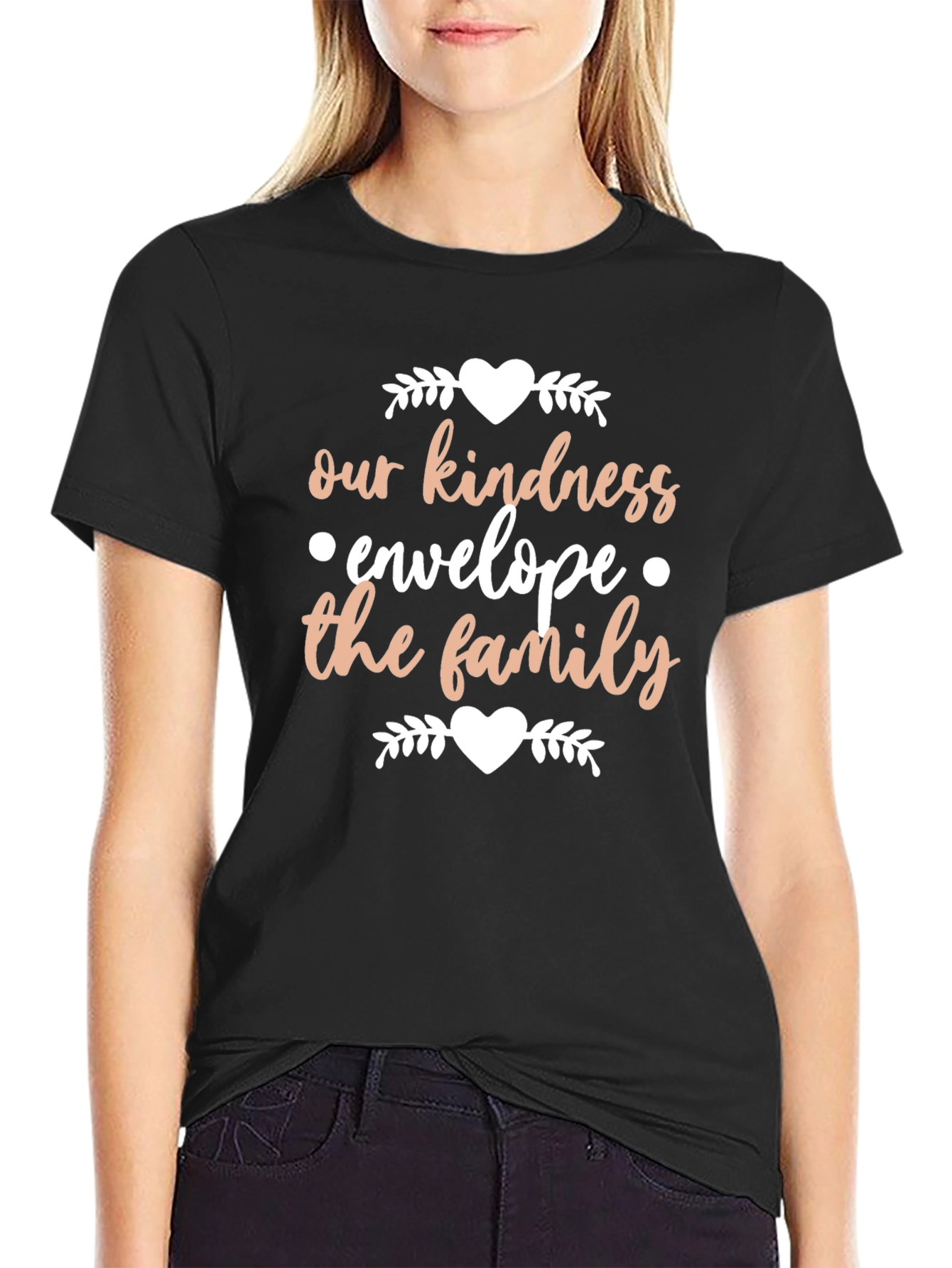 Kindness Envelopes Family Graphic Tee