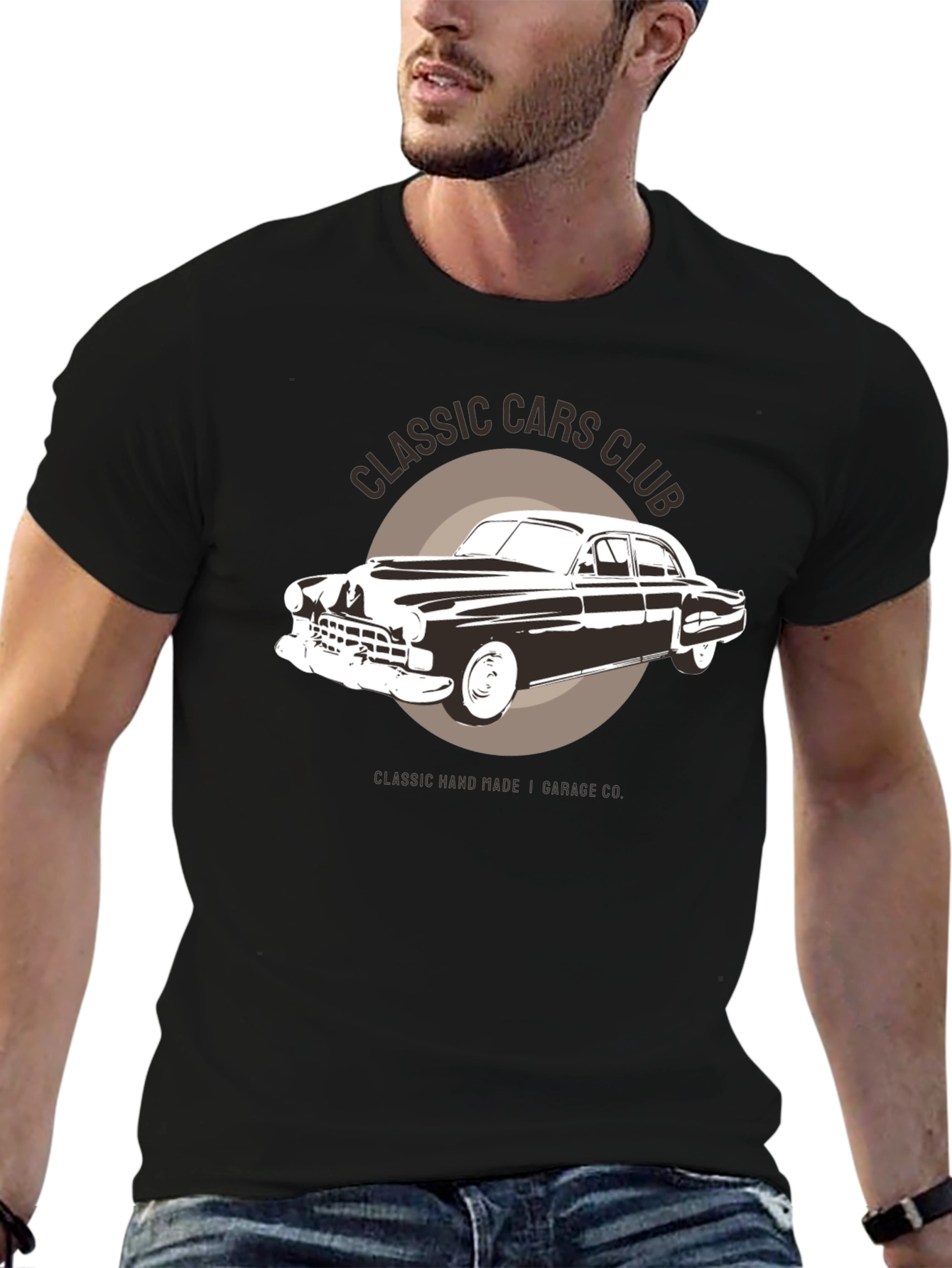 Classic Cars Club Graphic T-Shirt