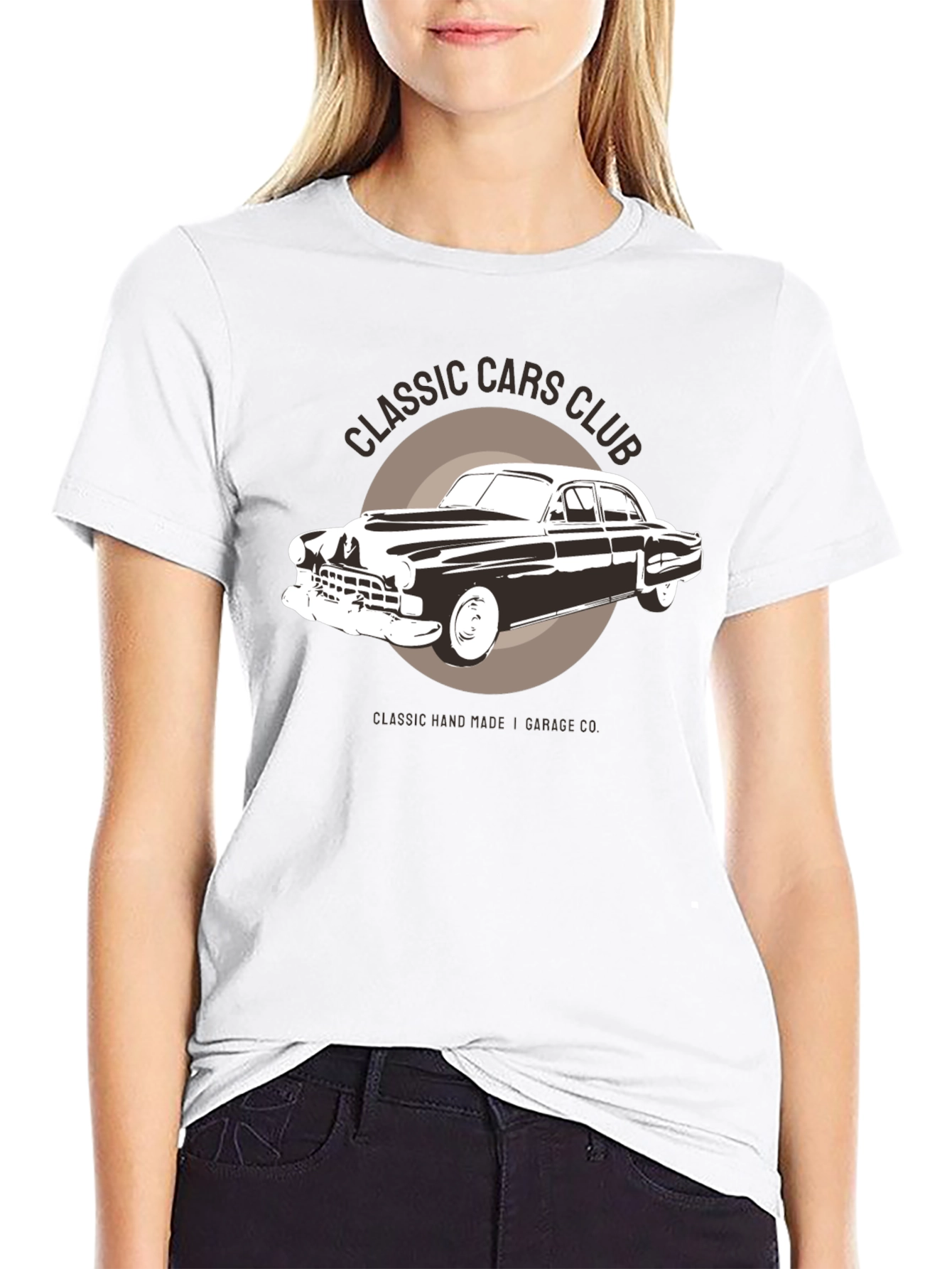 Classic Cars Club Graphic T-Shirt