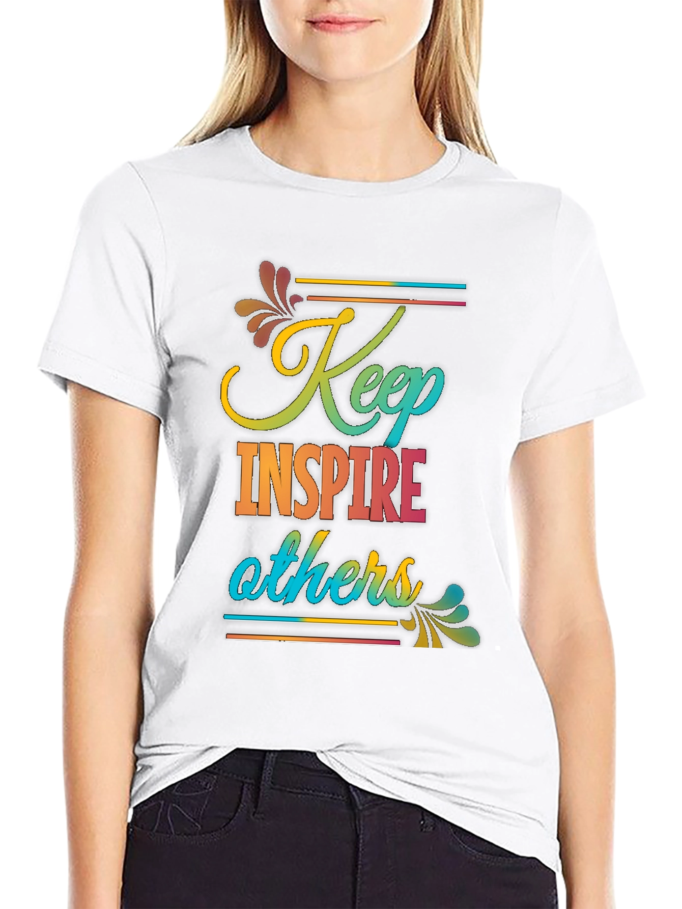 Inspire Others Graphic Tee - Positive Vibes