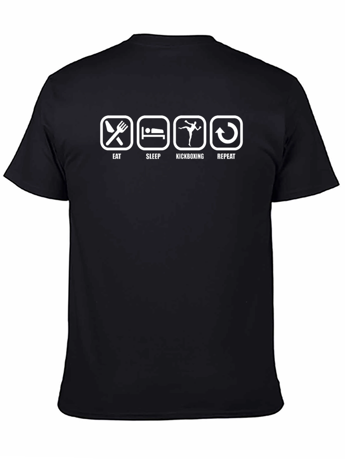 Eat Sleep Kickboxing Repeat T-Shirt