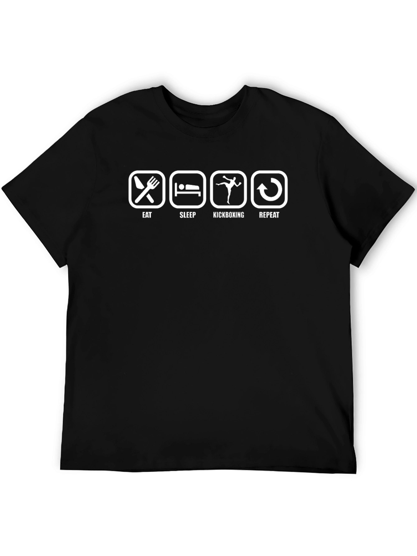 Eat Sleep Kickboxing Repeat T-Shirt