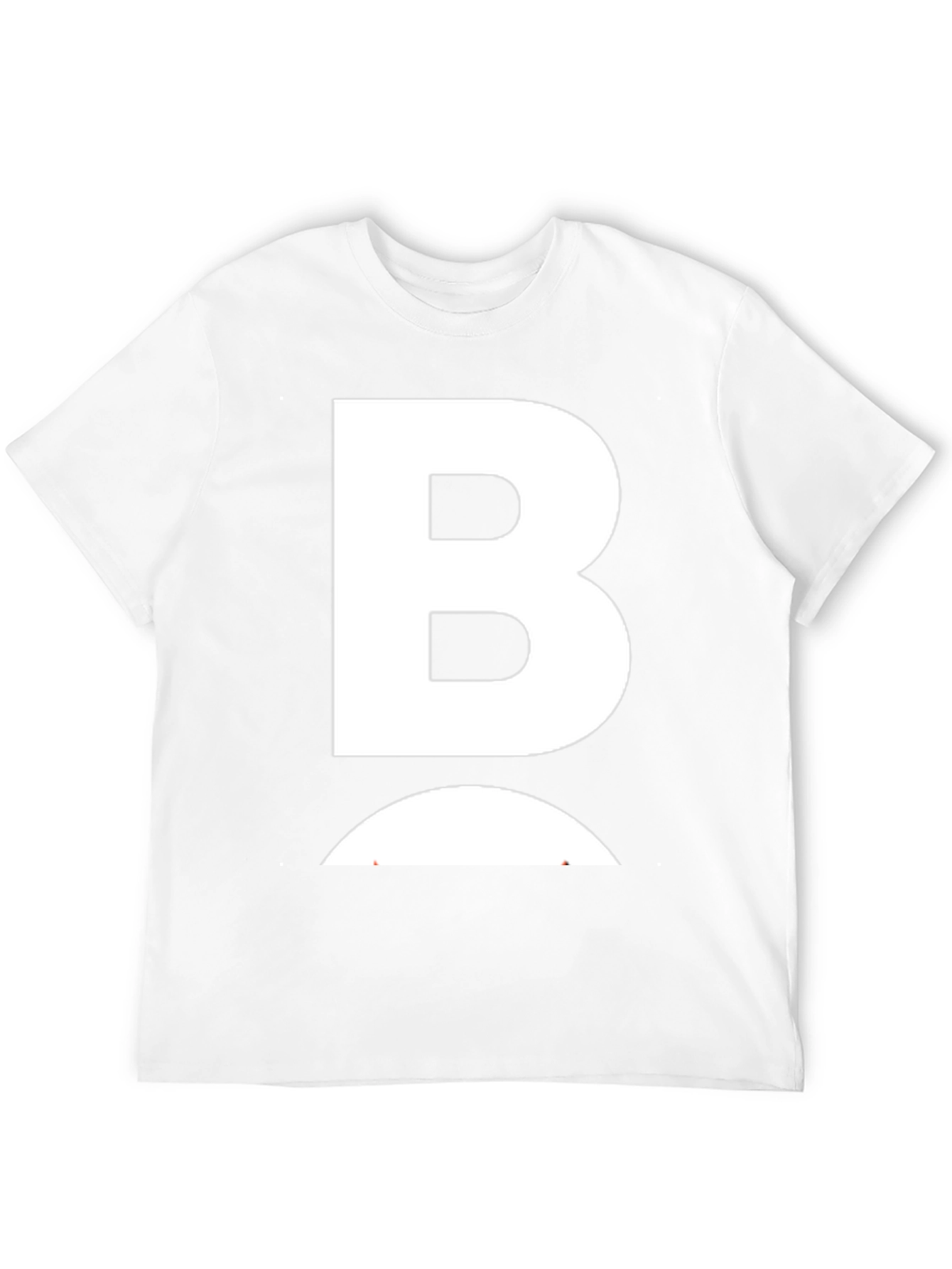 Bold B Graphic Tee - Stylish Black Cotton T-Shirt