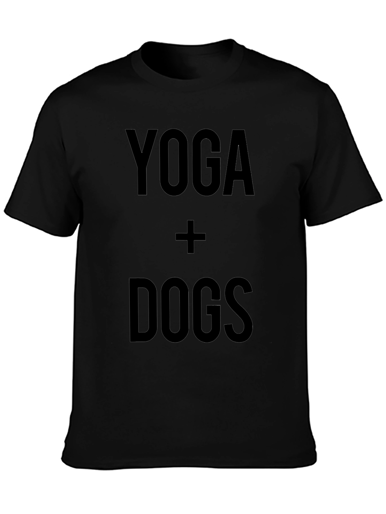 Yoga + Dogs Graphic Tee - Unisex Casual Shirt