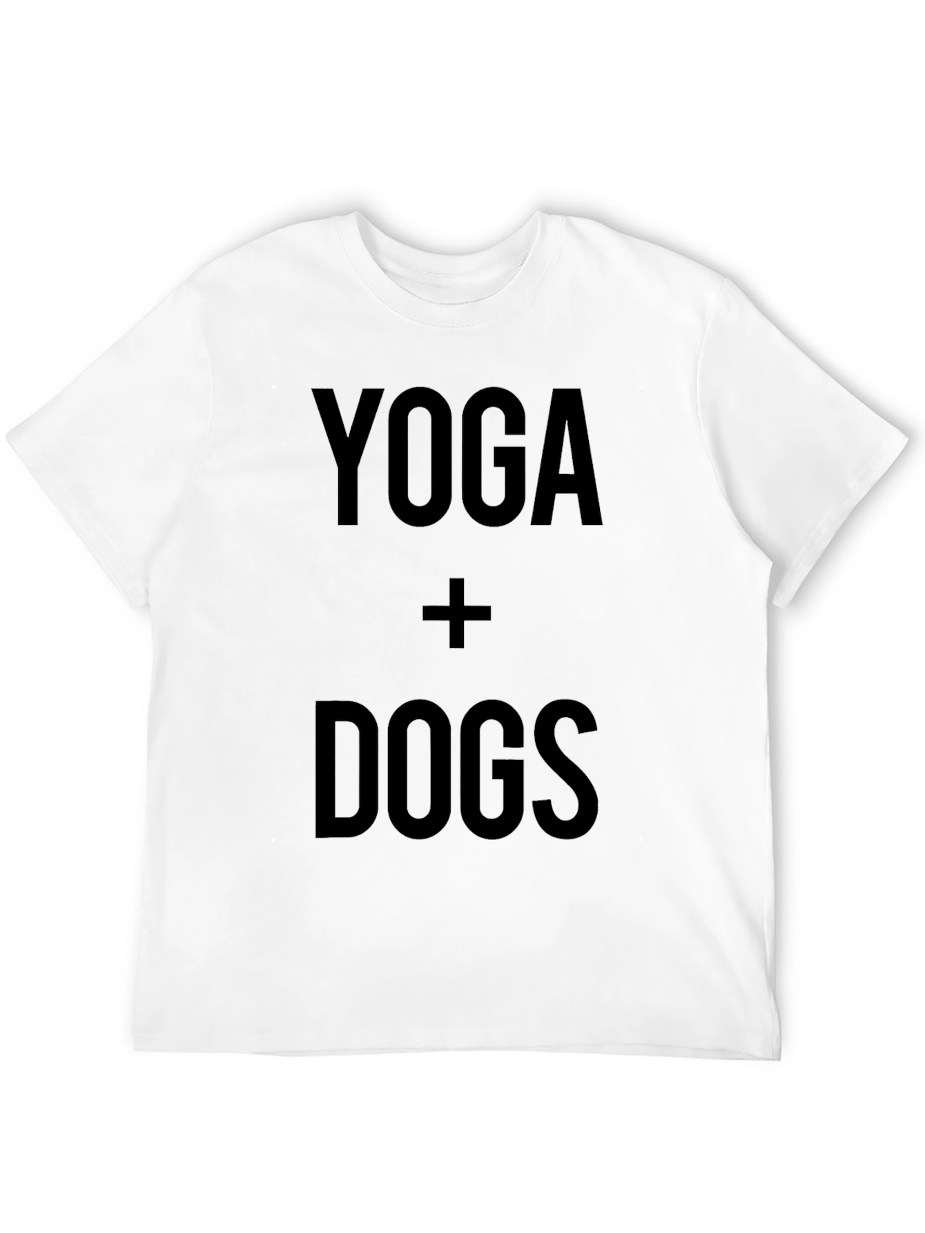 Yoga + Dogs Graphic Tee - Unisex Casual Shirt