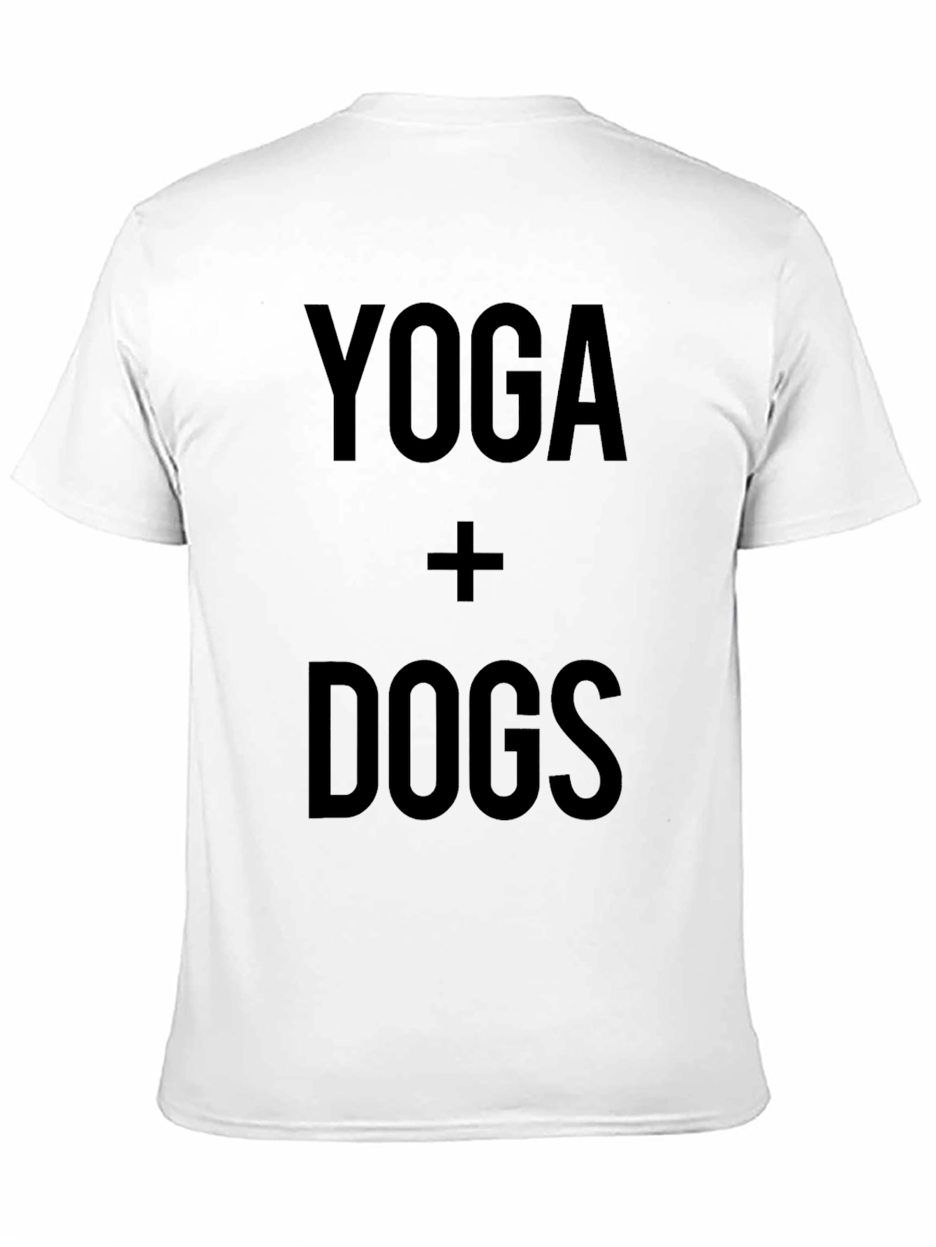 Yoga + Dogs Graphic Tee - Unisex Casual Shirt