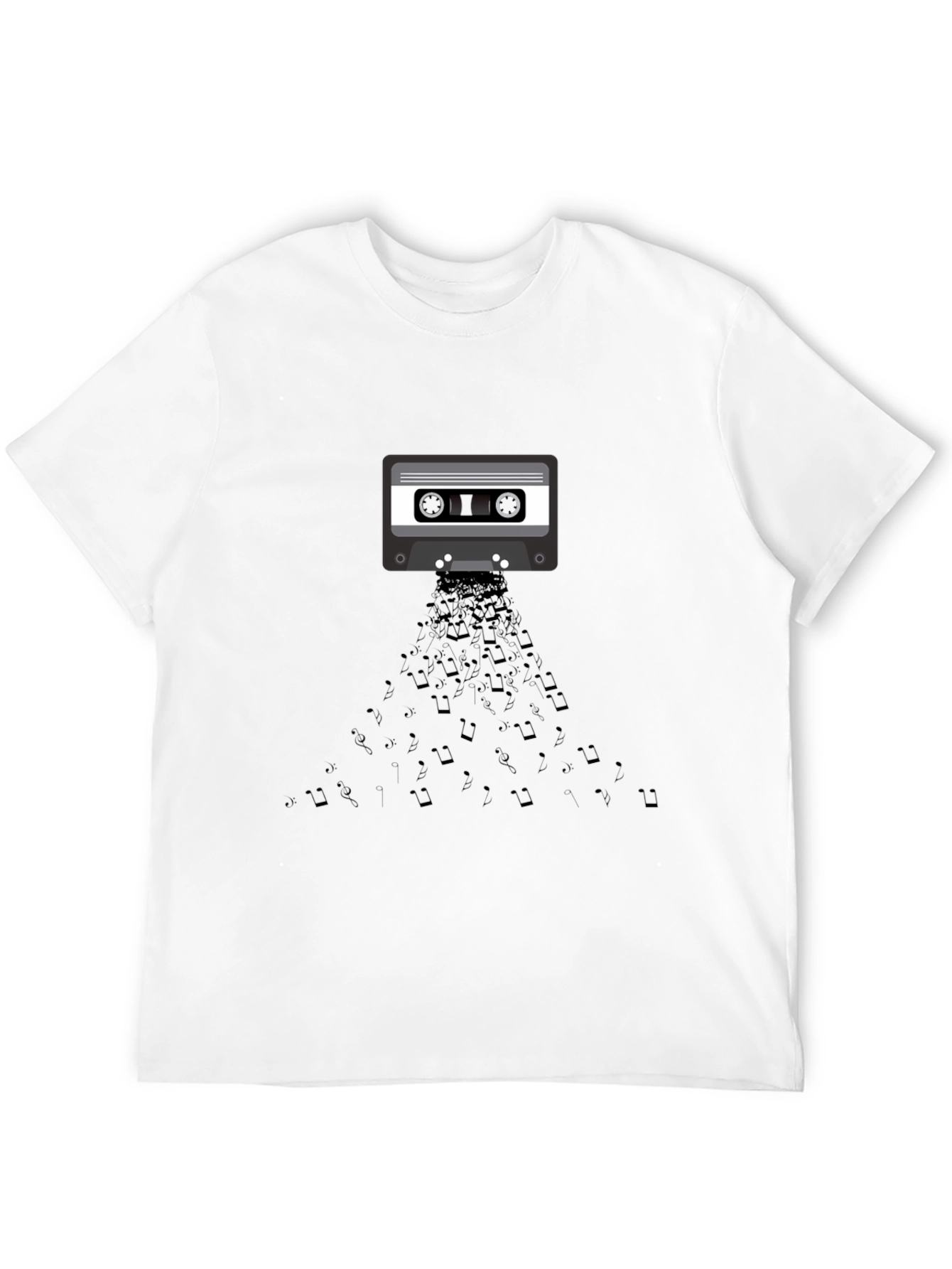 Retro Cassette Tape Music T-Shirt
