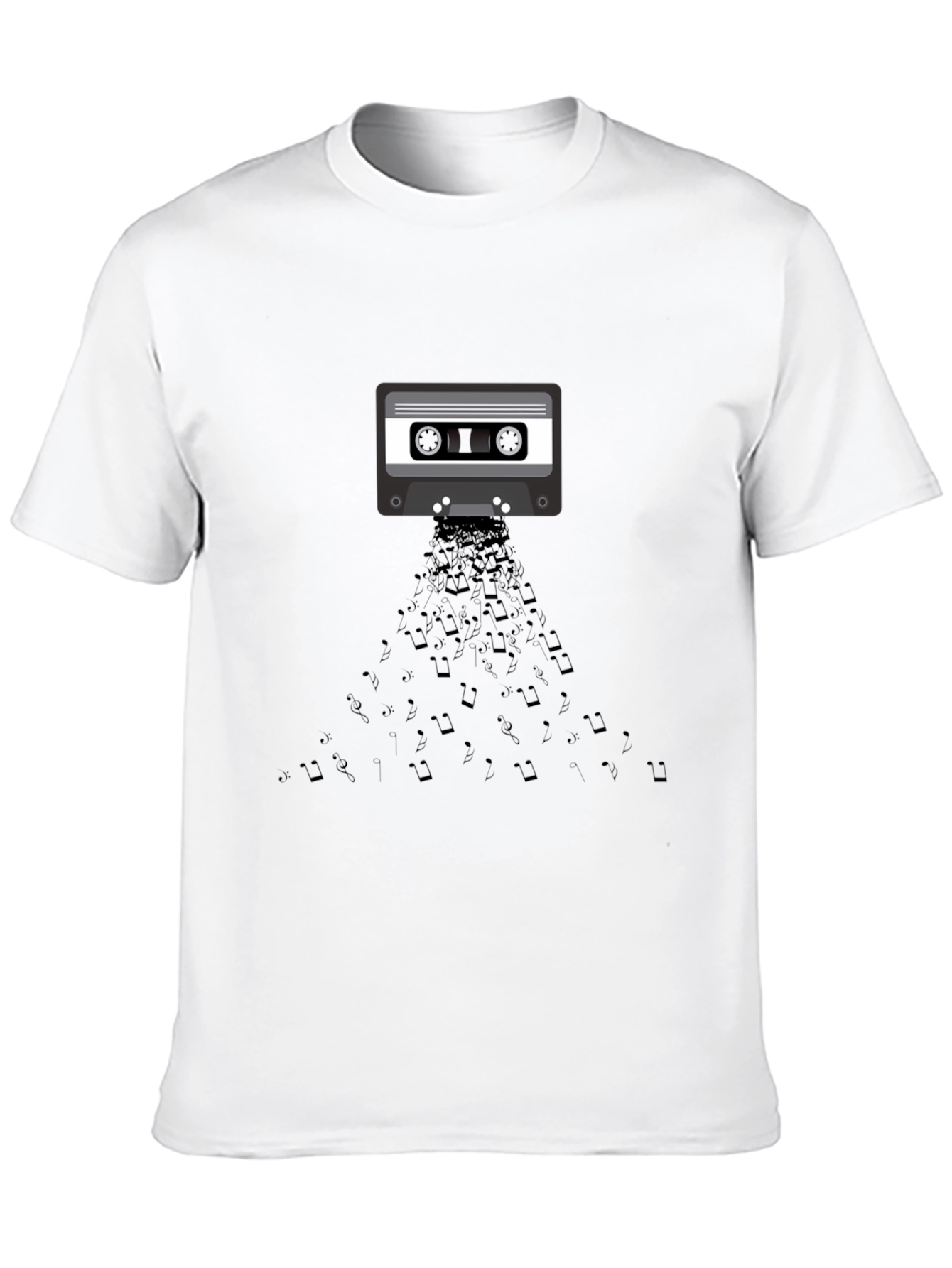 Retro Cassette Tape Music T-Shirt
