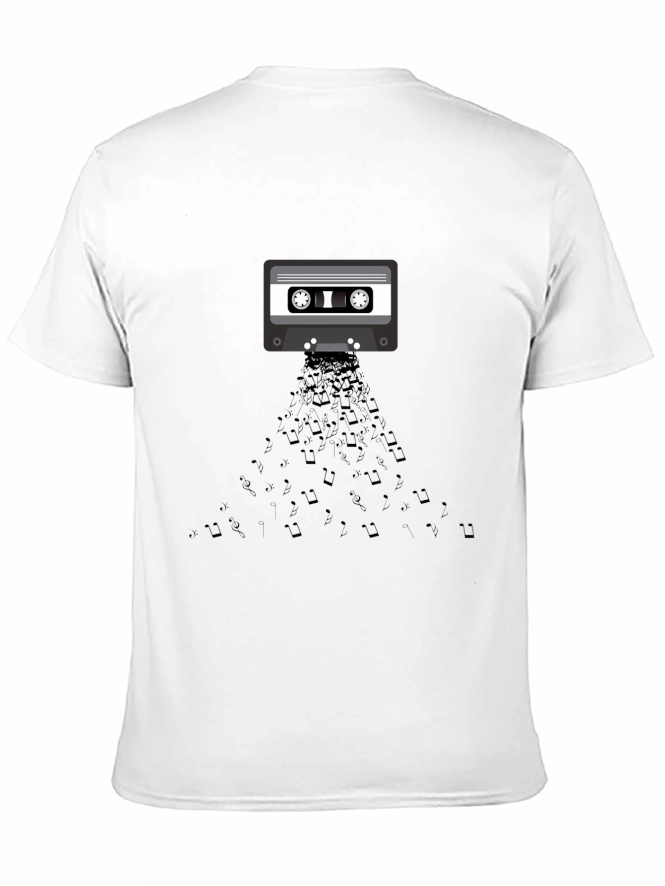 Retro Cassette Tape Music T-Shirt