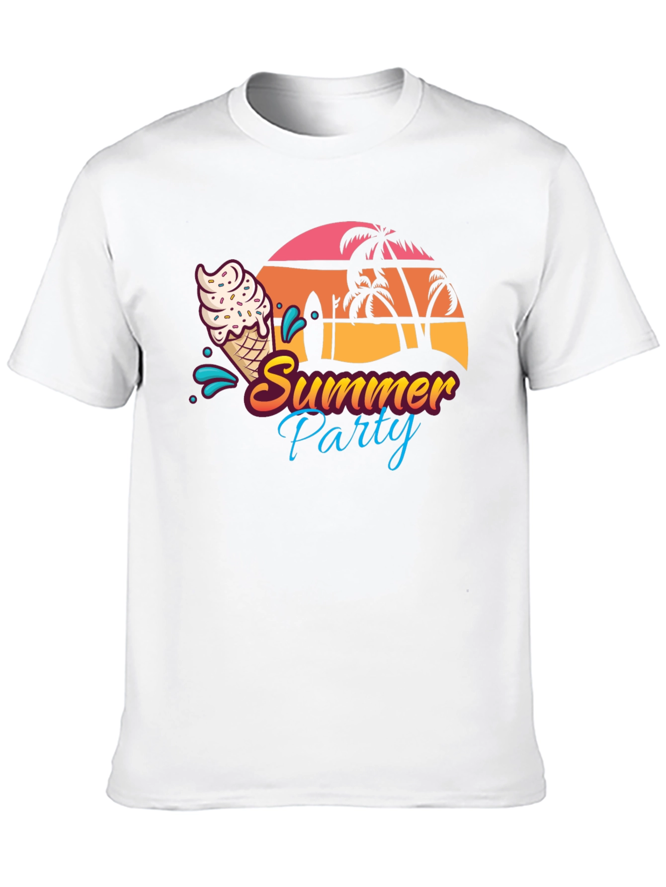 Summer Party Graphic Tee - Vacation Vibes