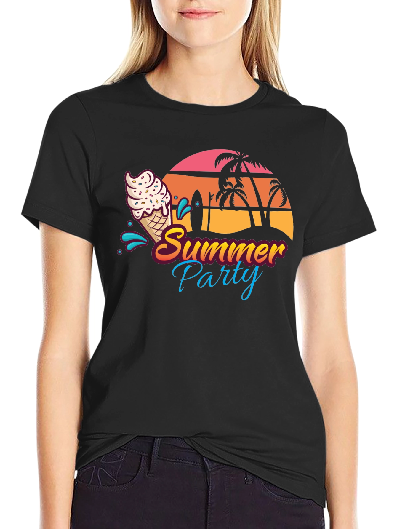 Summer Party Graphic Tee - Vacation Vibes