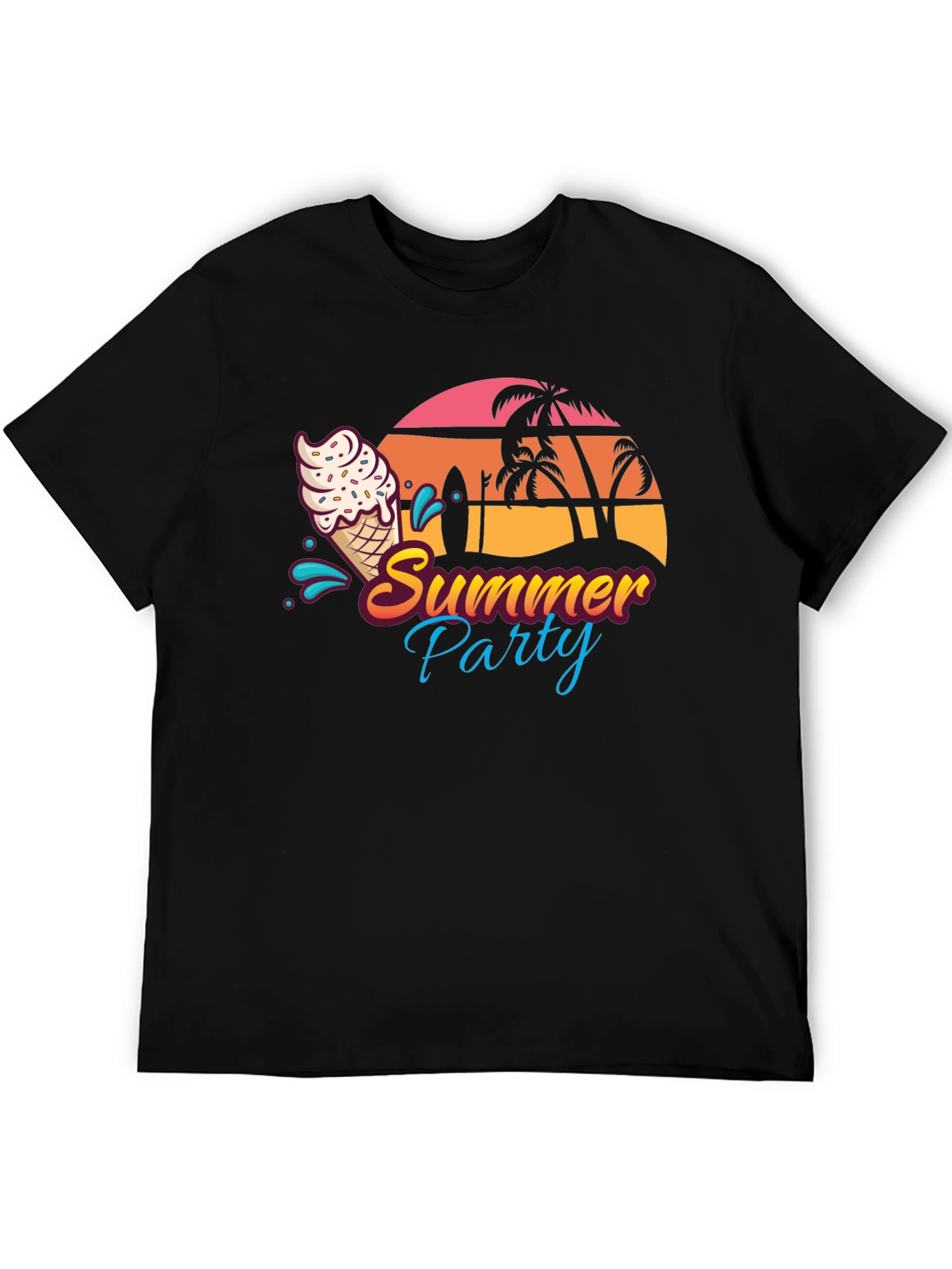 Summer Party Graphic Tee - Vacation Vibes