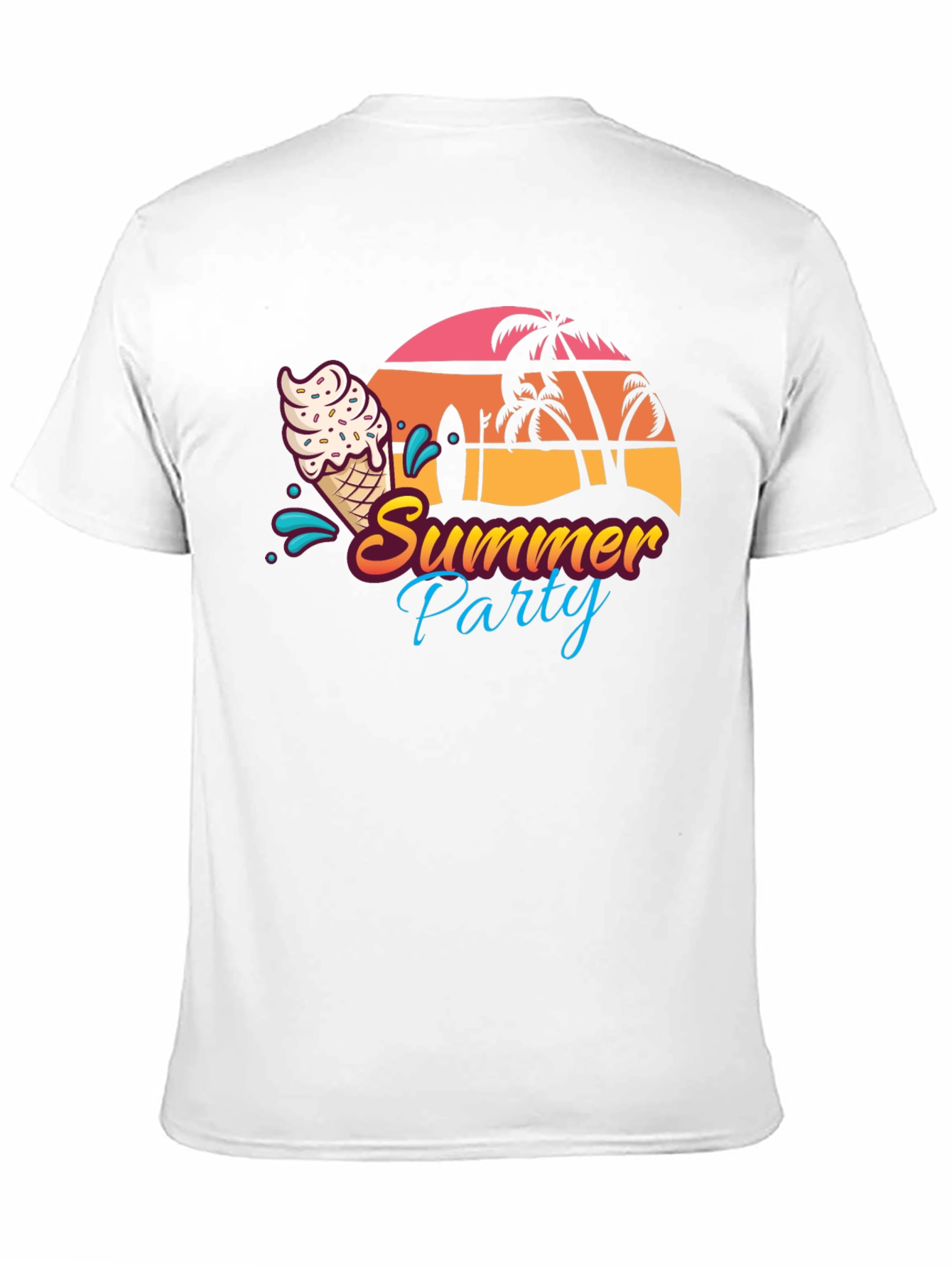 Summer Party Graphic Tee - Vacation Vibes