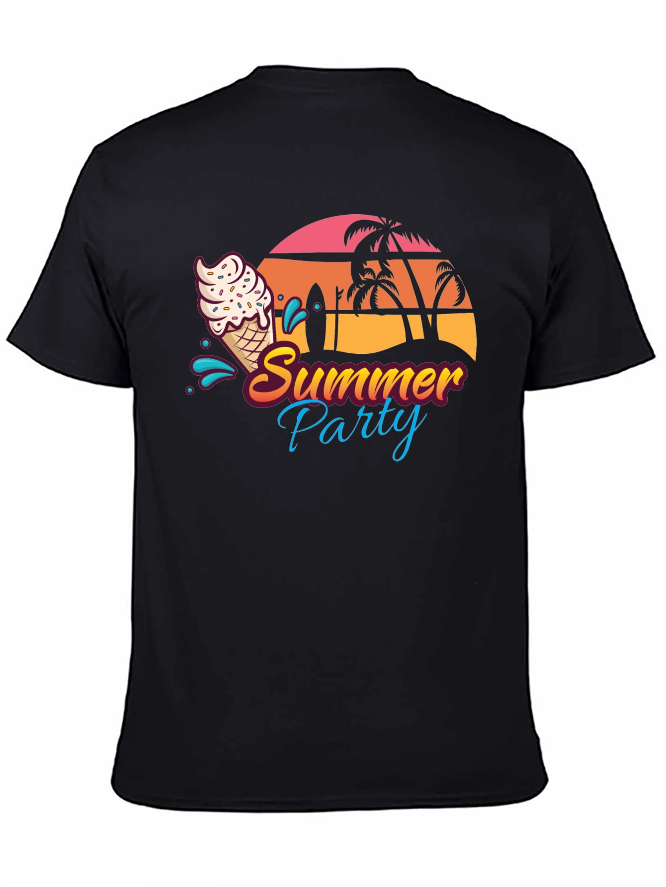 Summer Party Graphic Tee - Vacation Vibes