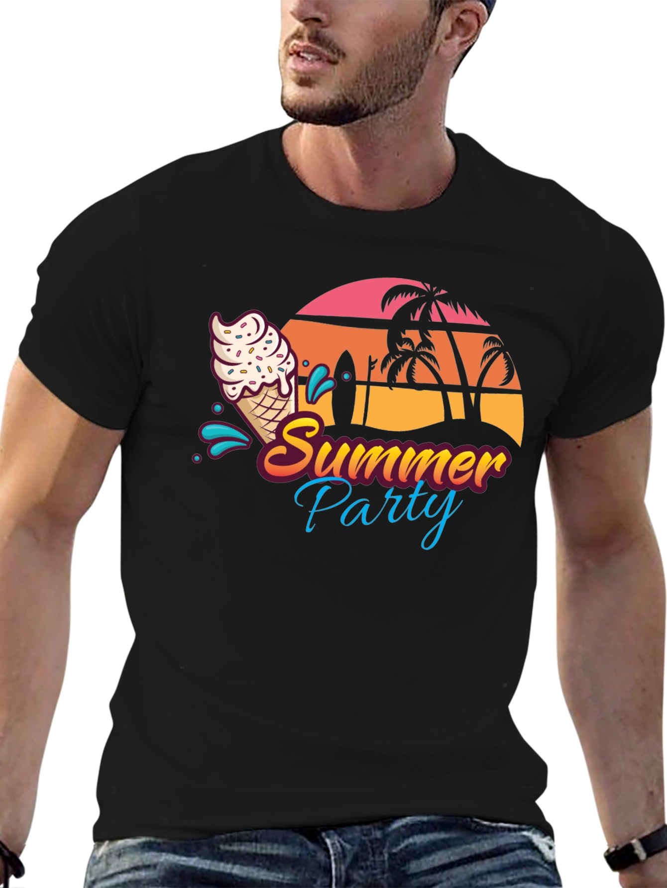 Summer Party Graphic Tee - Vacation Vibes