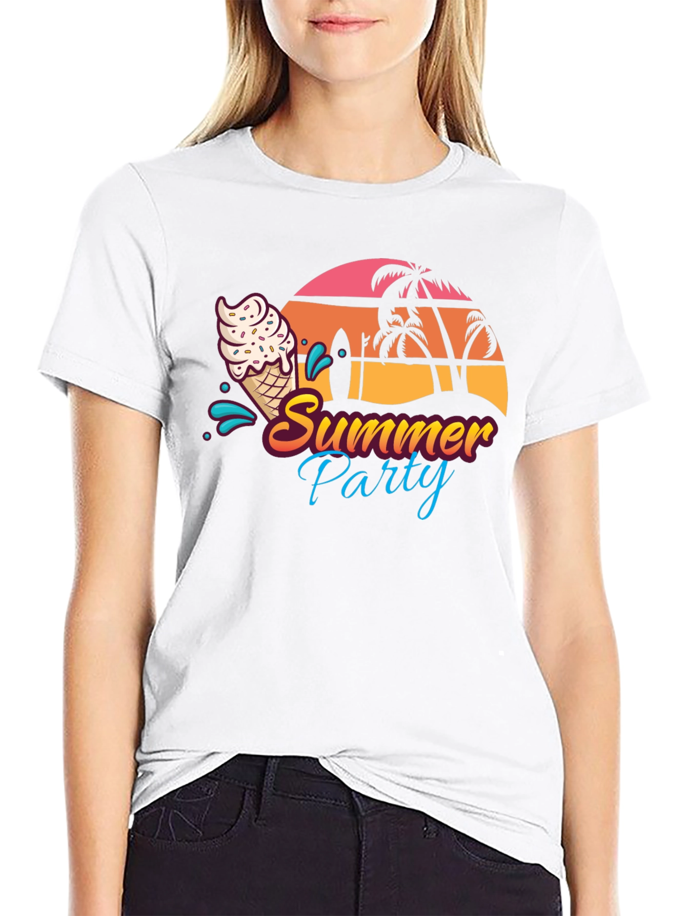 Summer Party Graphic Tee - Vacation Vibes