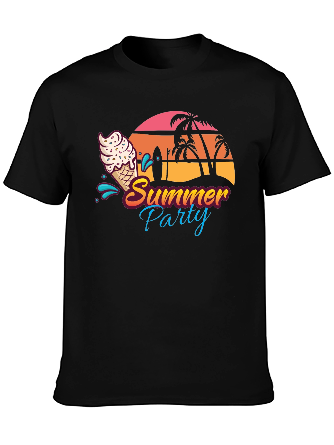 Summer Party Graphic Tee - Vacation Vibes