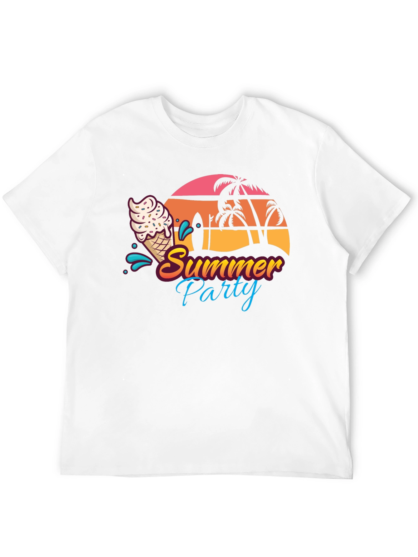 Summer Party Graphic Tee - Vacation Vibes
