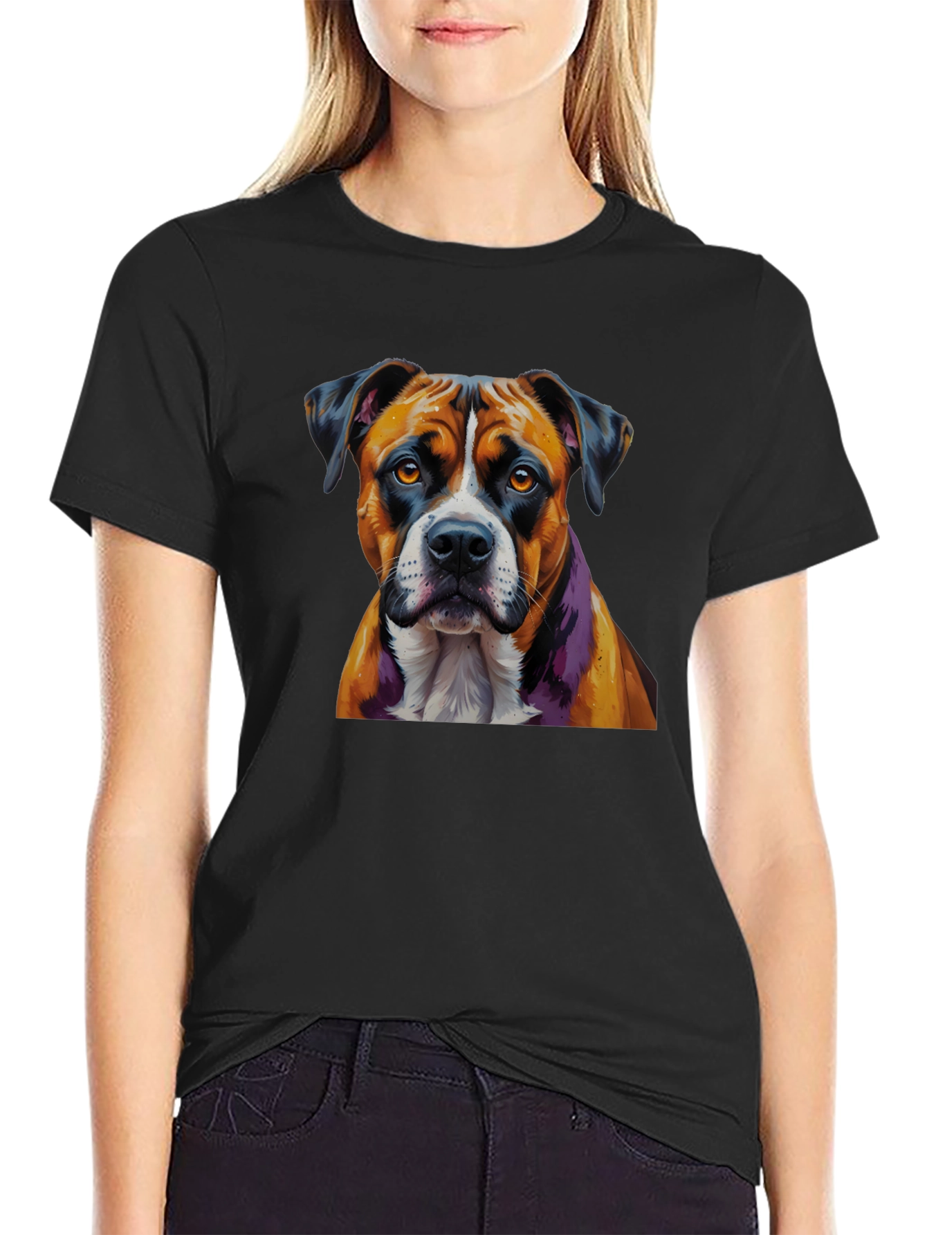 Dog Breed Graphic Tee - Unisex Black T-Shirt