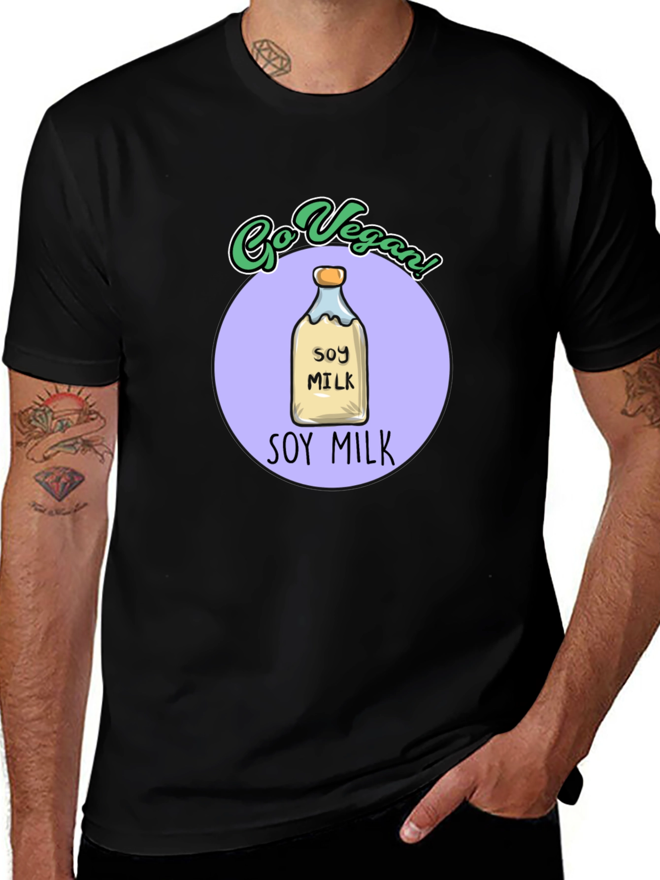 Go Vegan Soy Milk T-Shirt
