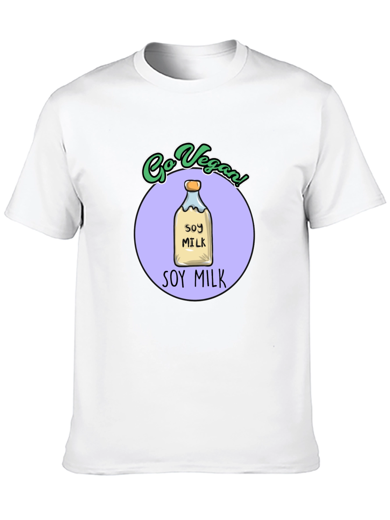 Go Vegan Soy Milk T-Shirt