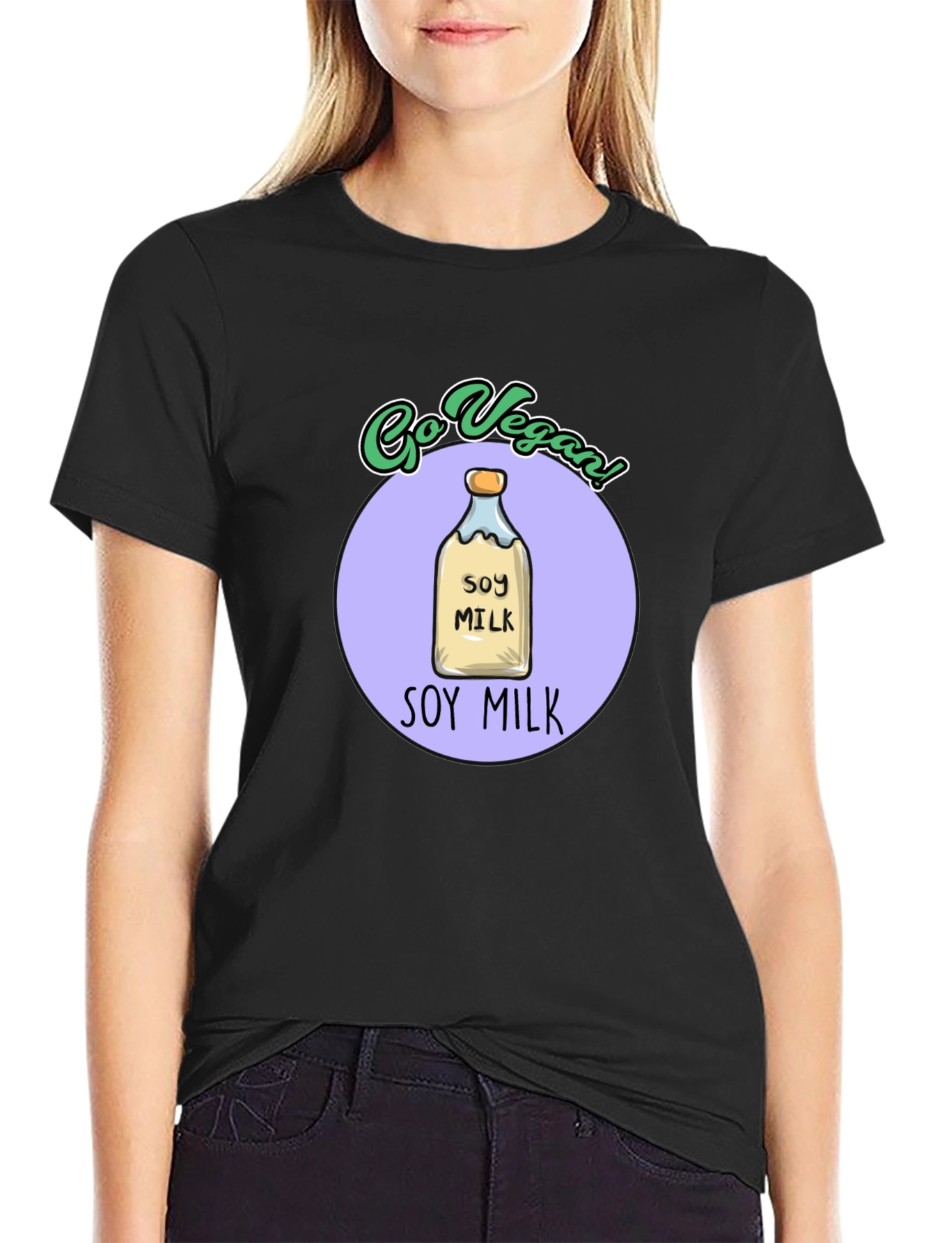 Go Vegan Soy Milk T-Shirt