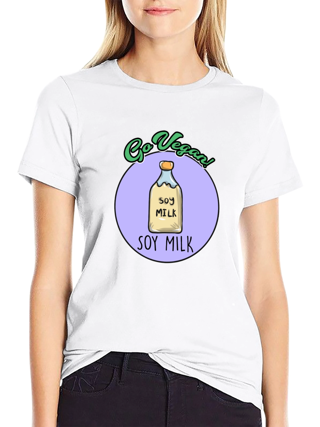 Go Vegan Soy Milk T-Shirt