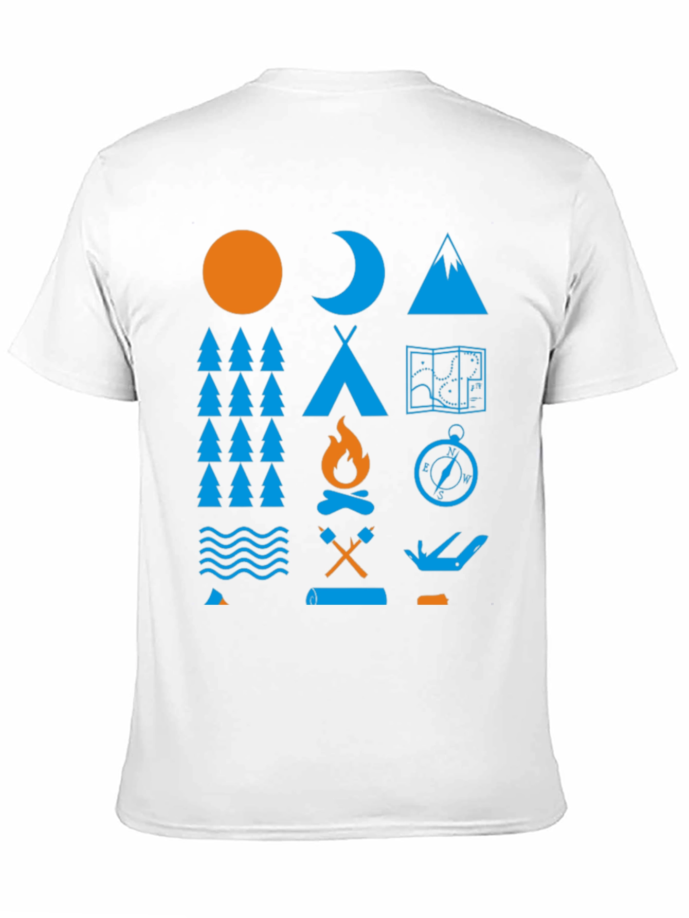 Camping Adventure Graphic T-Shirt