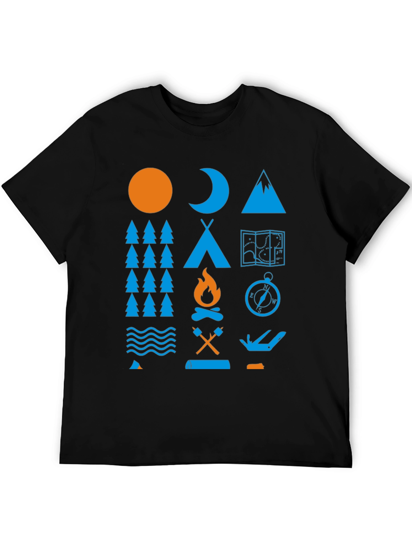 Camping Adventure Graphic T-Shirt