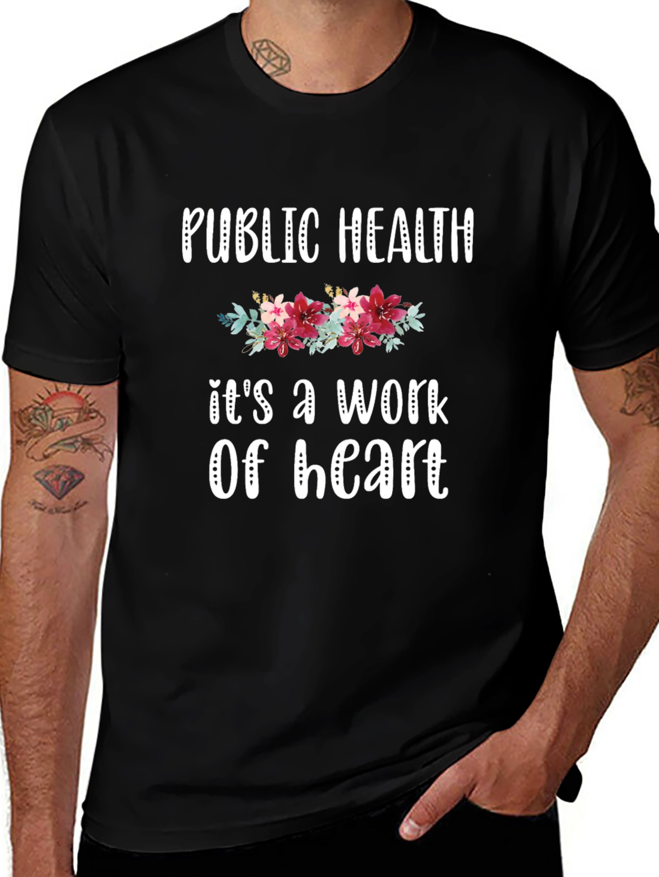 Public Health Work of Heart T-Shirt