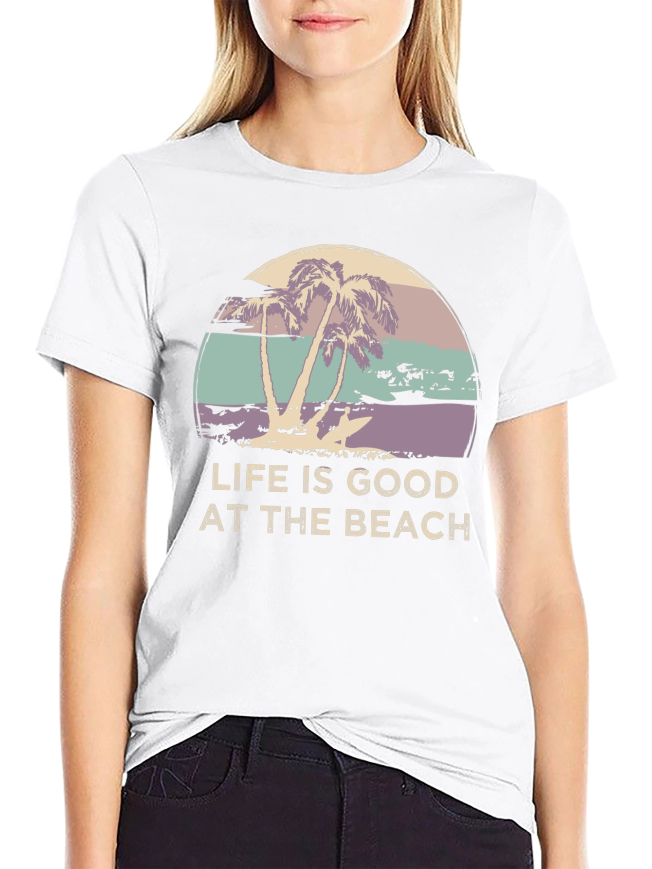 Life is Good at the Beach Graphic T-Shirt