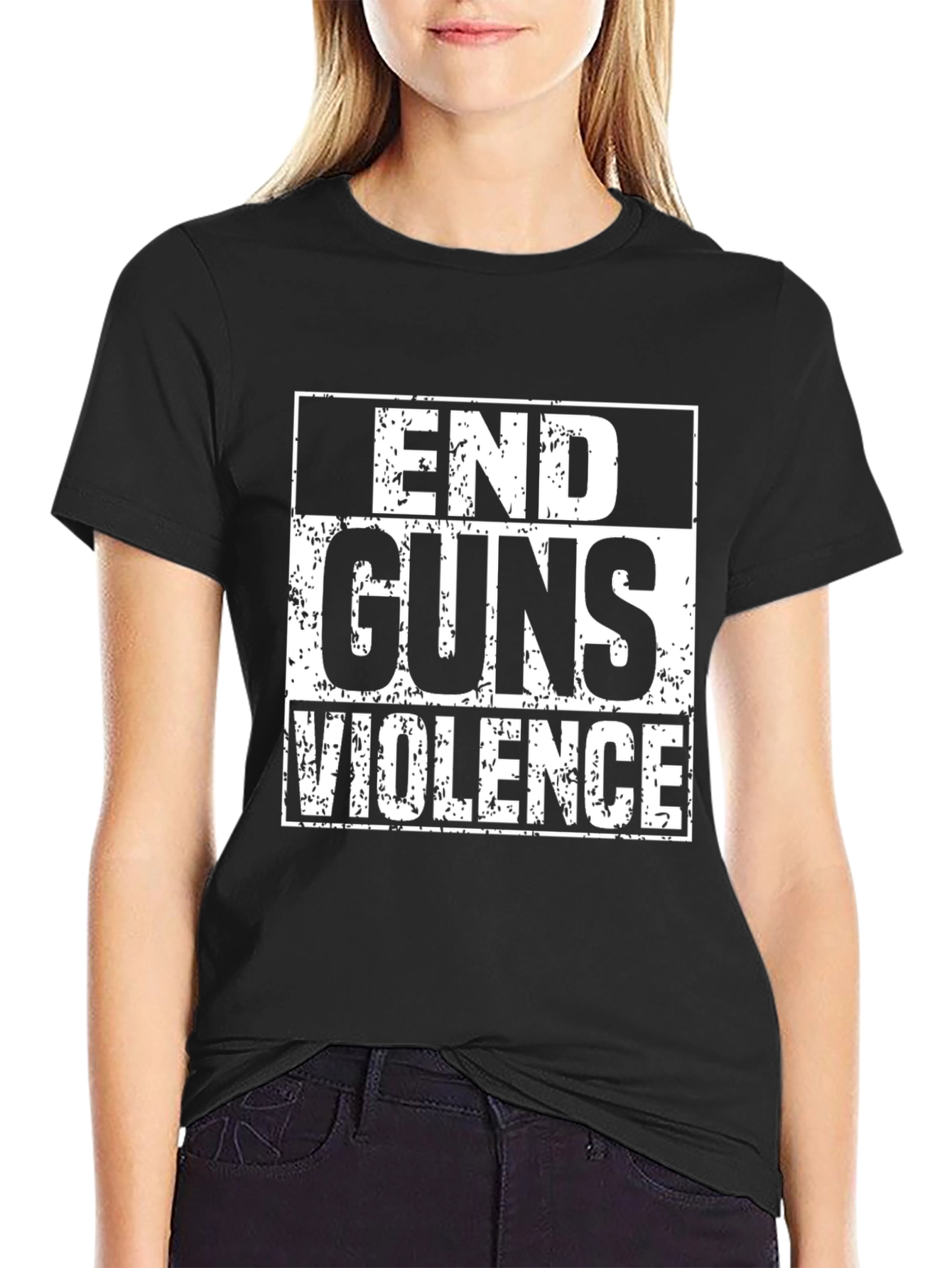 End Guns Violence T-Shirt - Protest Tee