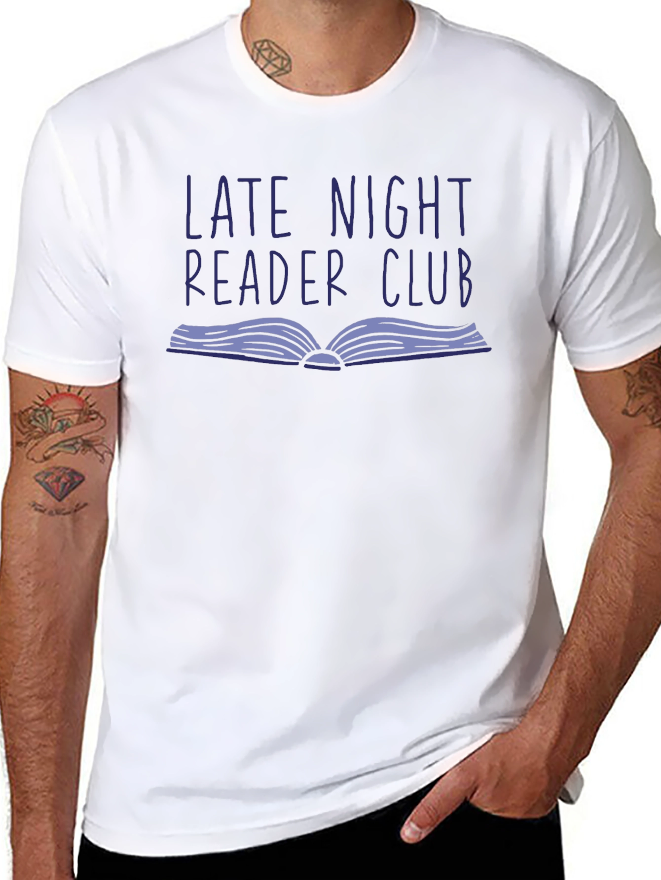 Late Night Reader Club T-Shirt