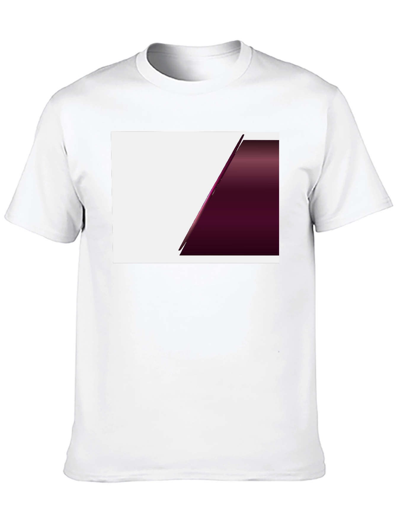 Modern Black T-Shirt with Abstract Design