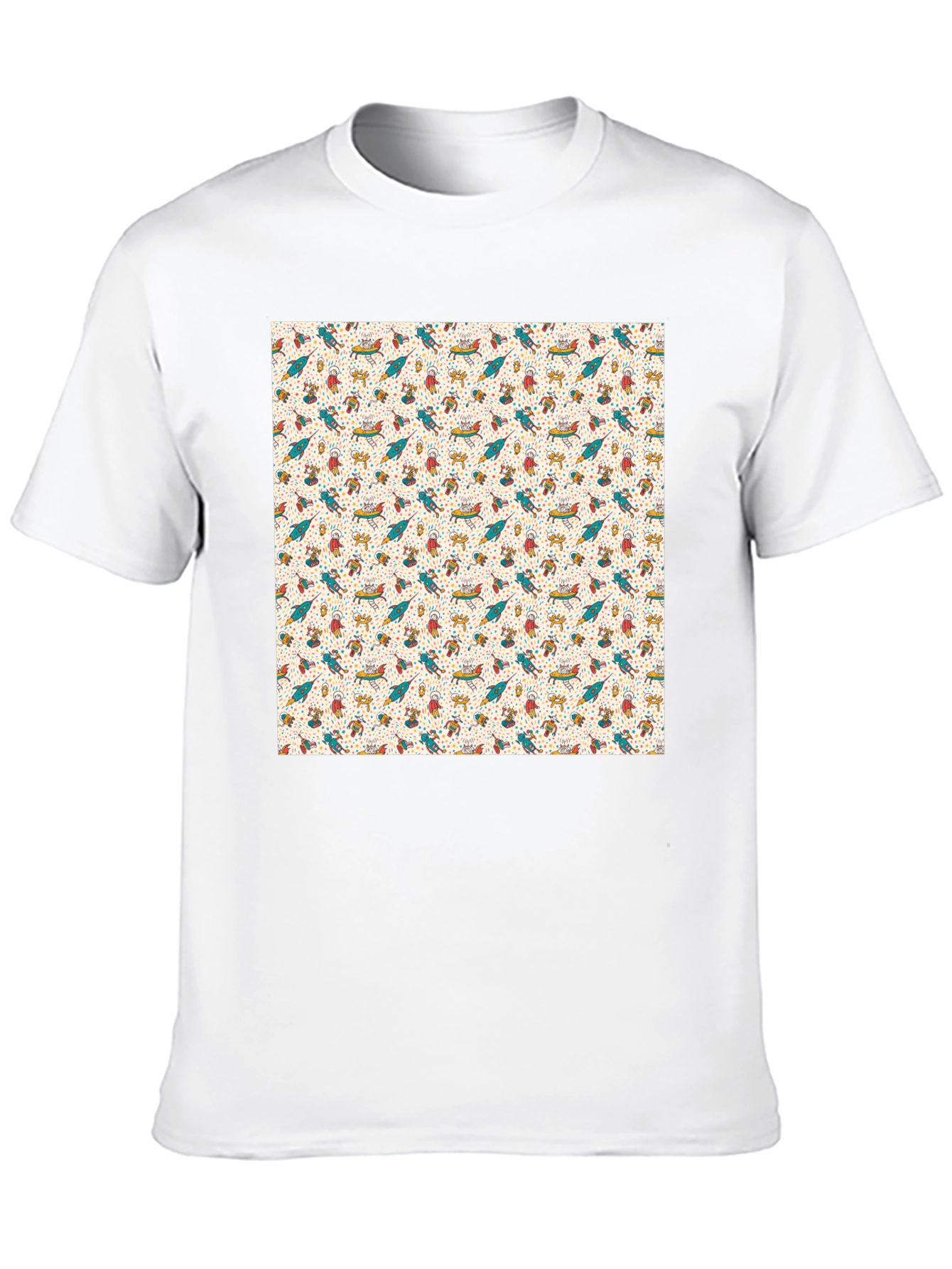 Novelty Pattern T-Shirt - Unique & Stylish