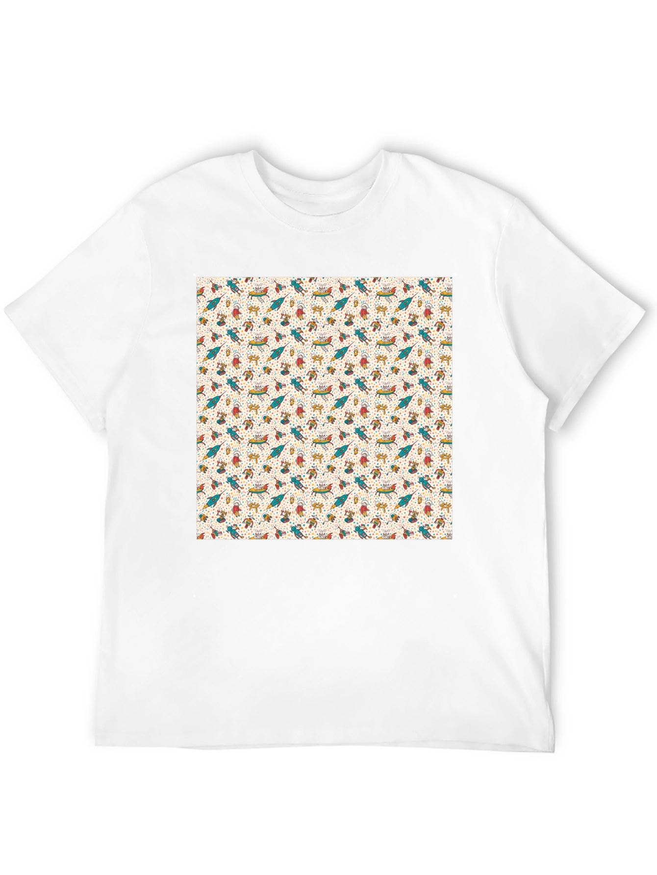 Novelty Pattern T-Shirt - Unique & Stylish