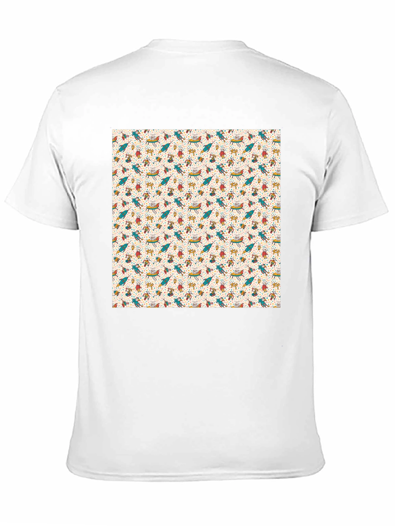 Novelty Pattern T-Shirt - Unique & Stylish