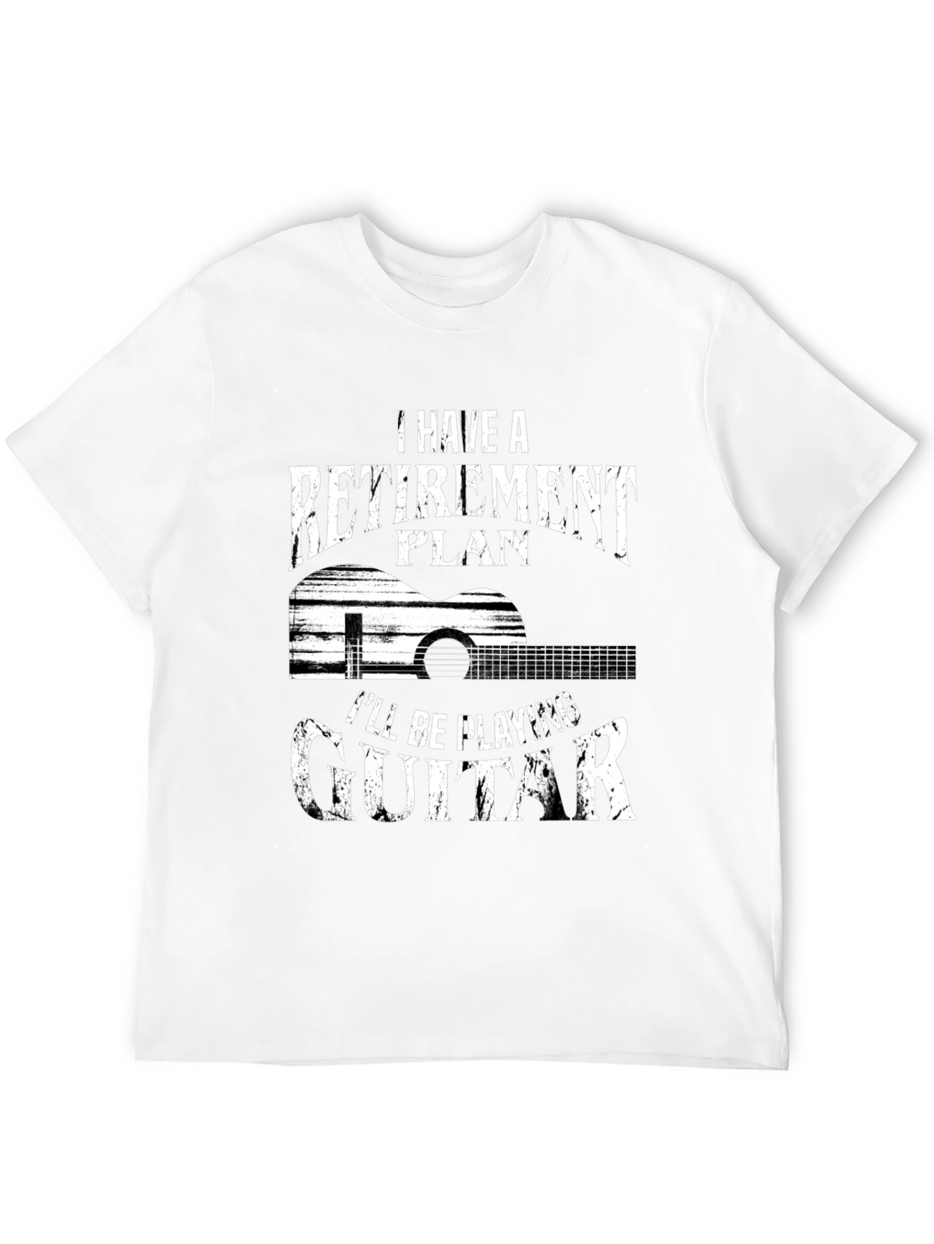 Retirement Plan Guitar T-Shirt