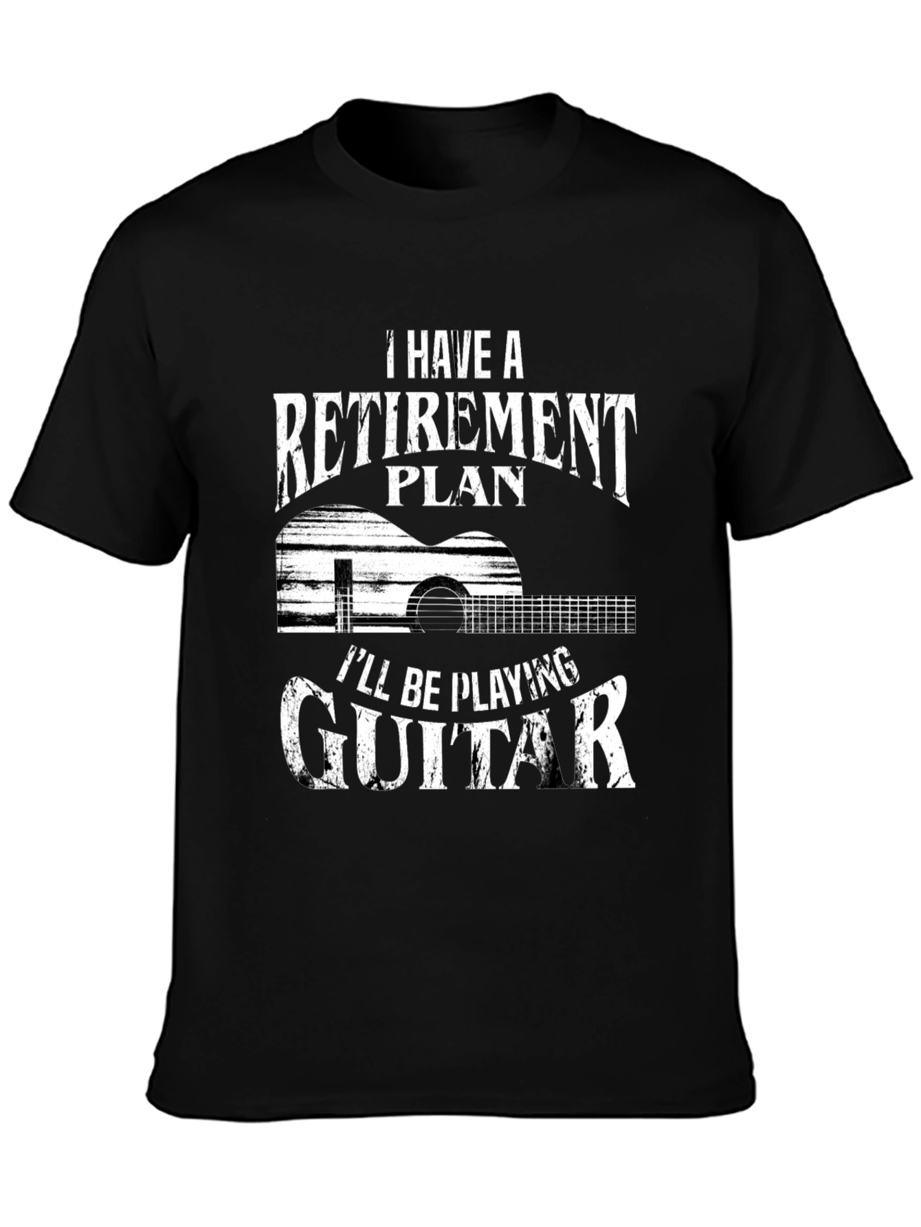 Retirement Plan Guitar T-Shirt