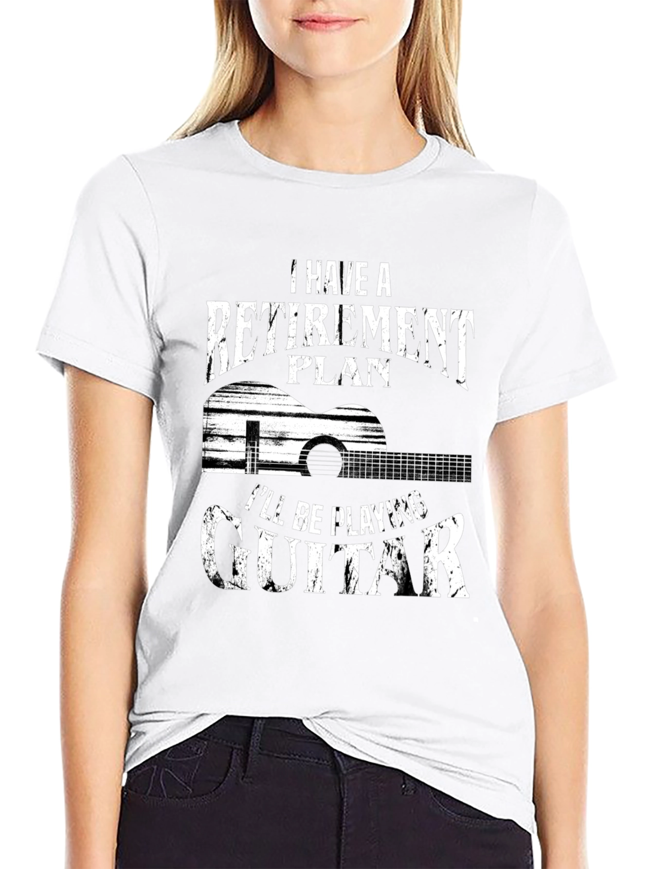 Retirement Plan Guitar T-Shirt