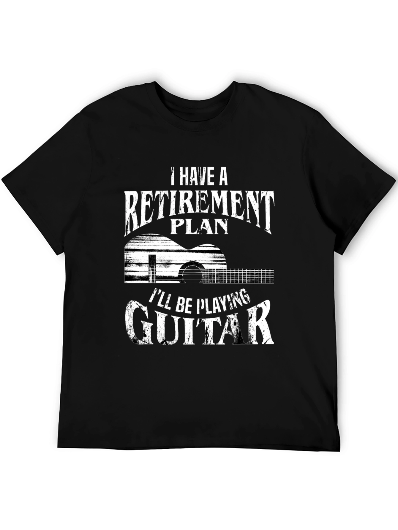 Retirement Plan Guitar T-Shirt