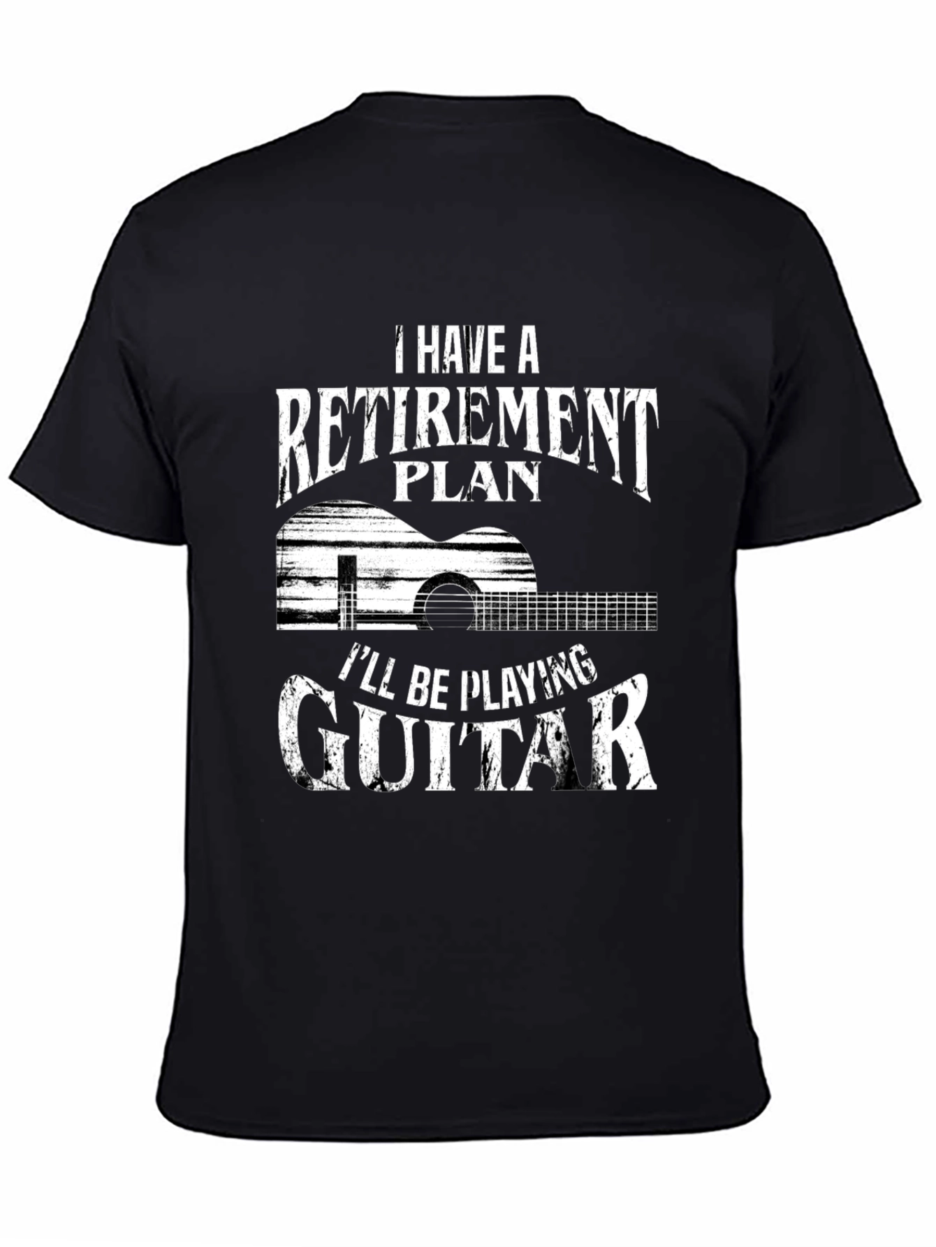 Retirement Plan Guitar T-Shirt