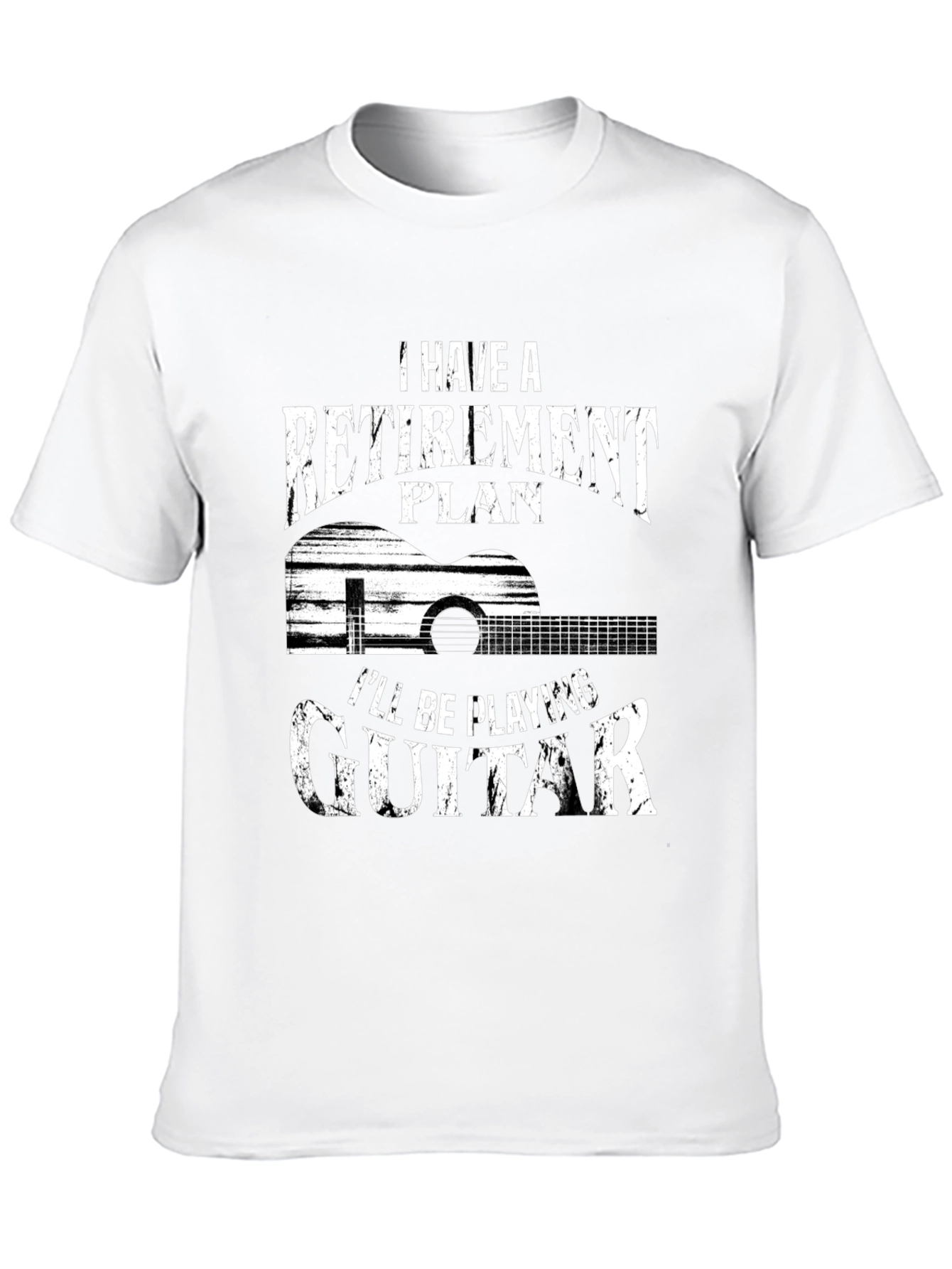 Retirement Plan Guitar T-Shirt