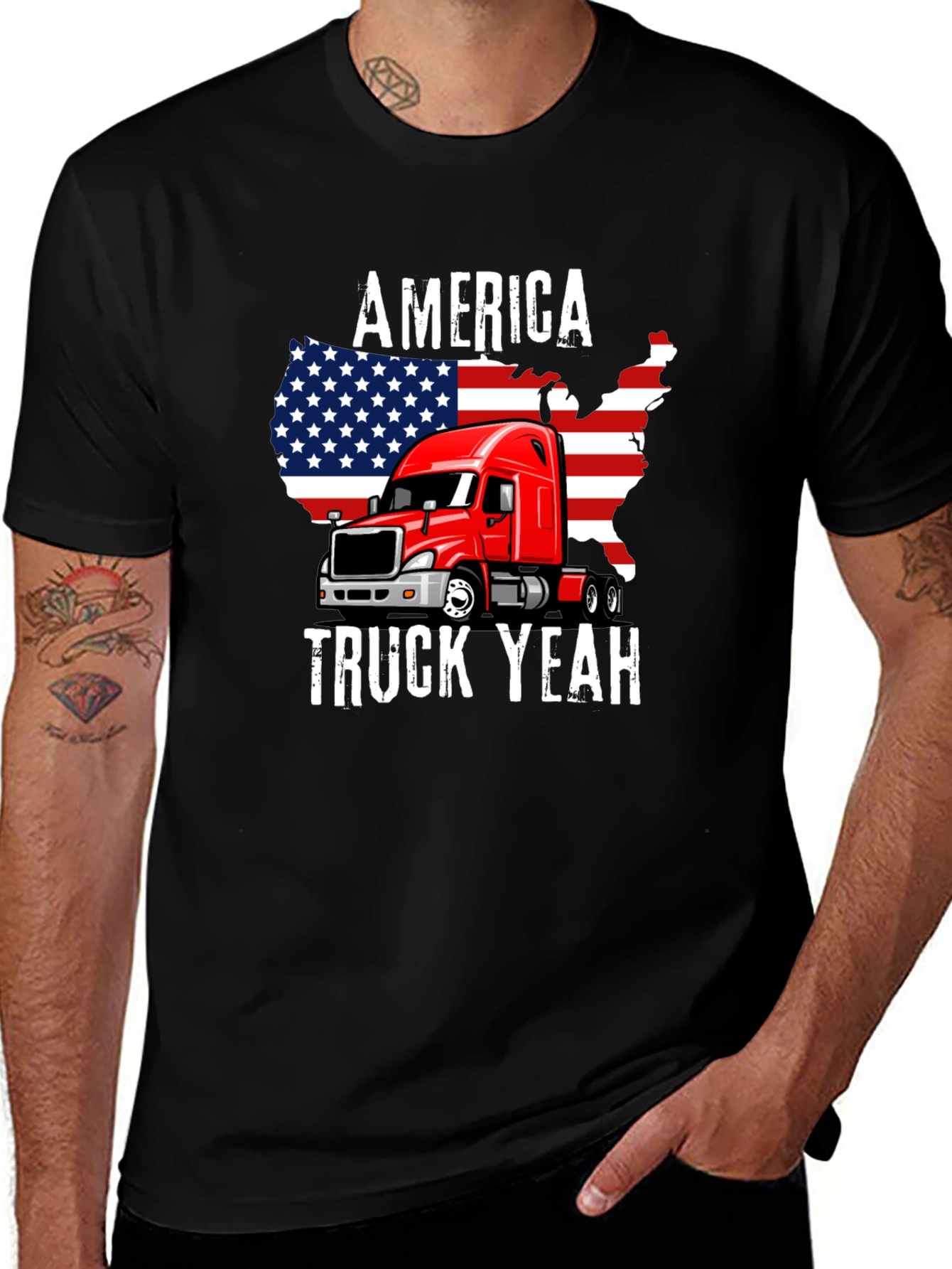 America Truck Yeah Graphic Tee