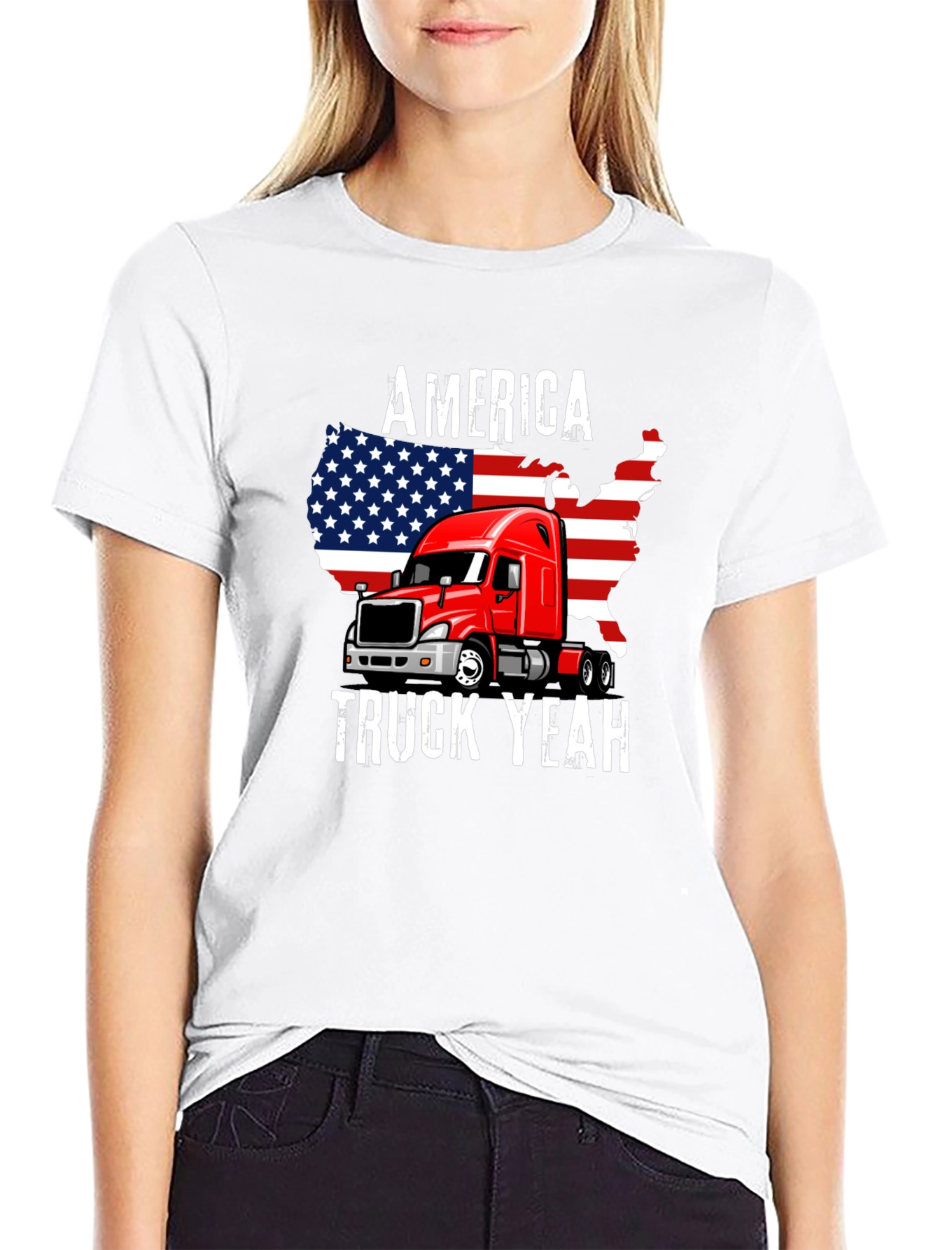 America Truck Yeah Graphic Tee