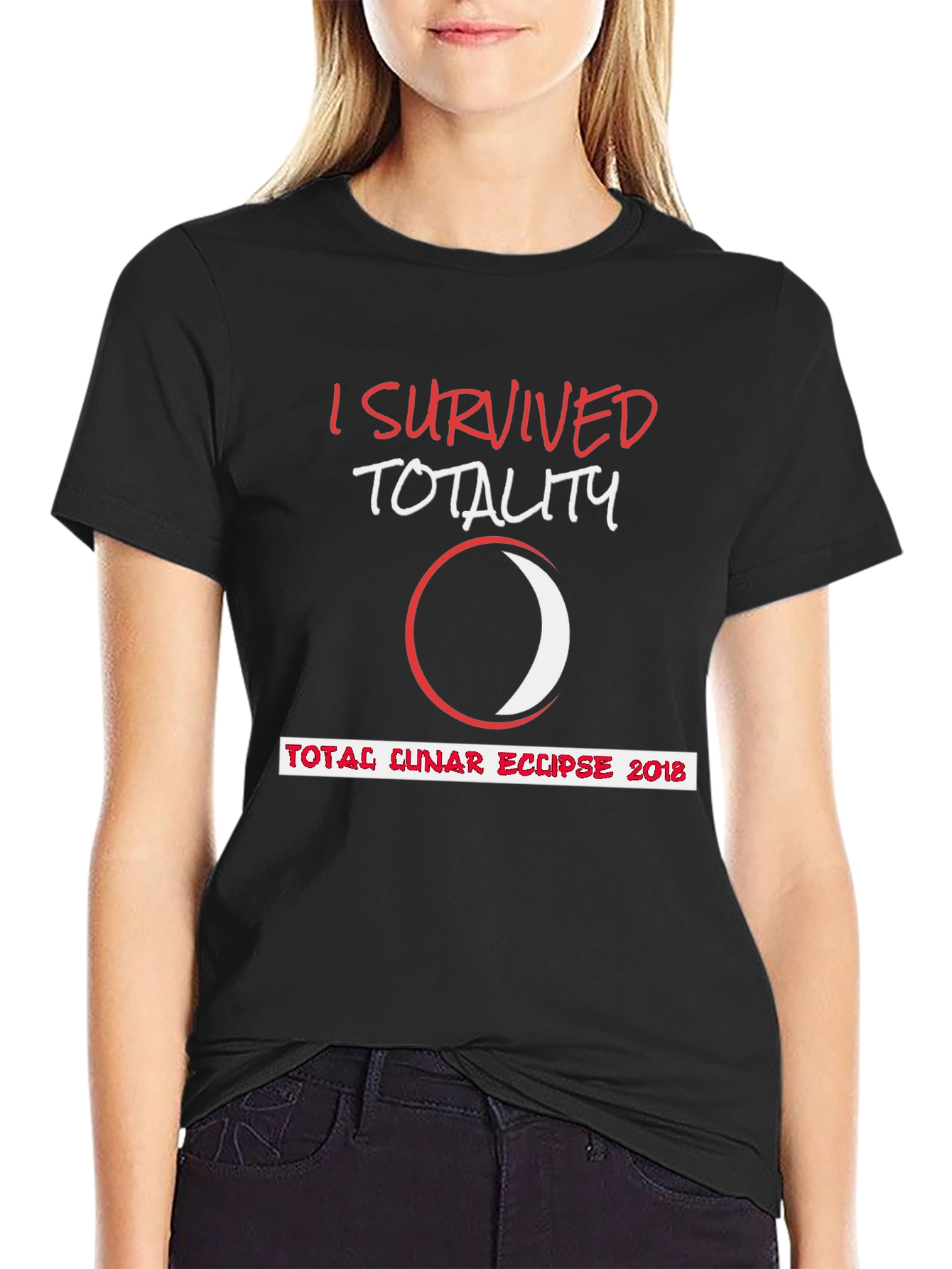 I Survived Totality Lunar Eclipse 2018 T-Shirt