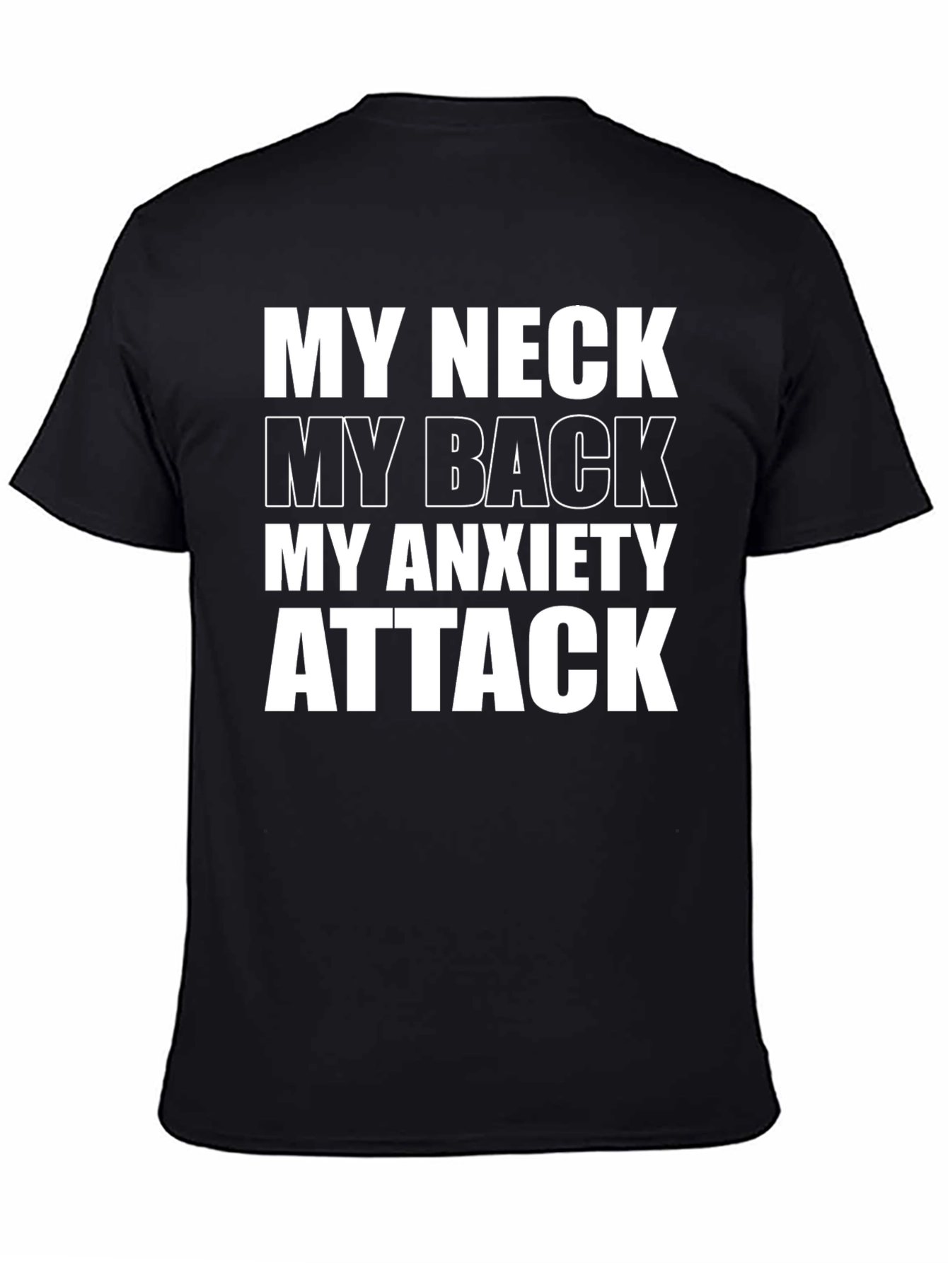 Funny My Neck My Back Graphic T-Shirt