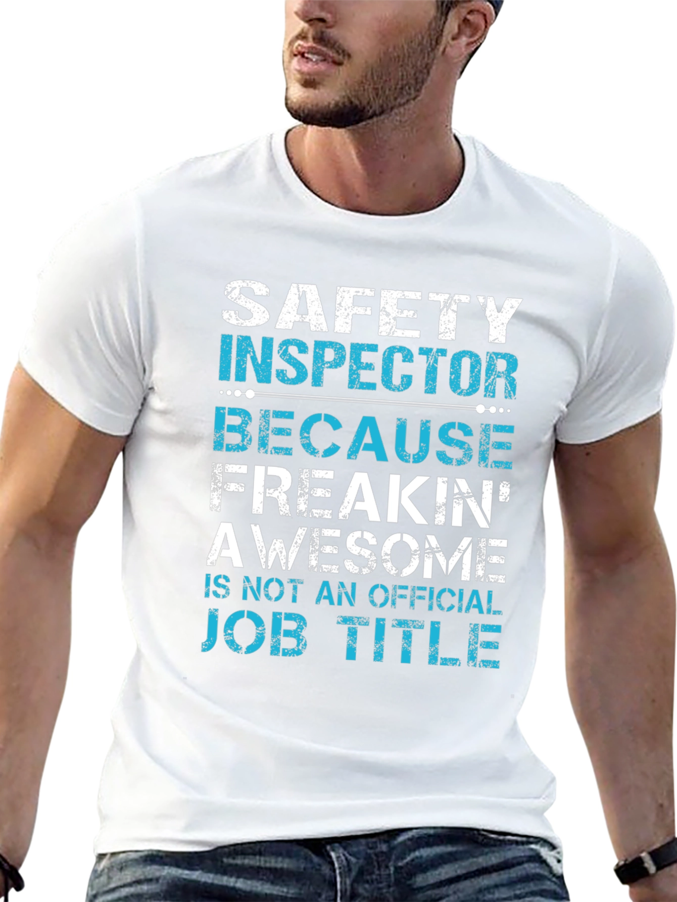 Safety Inspector Job Title T-Shirt