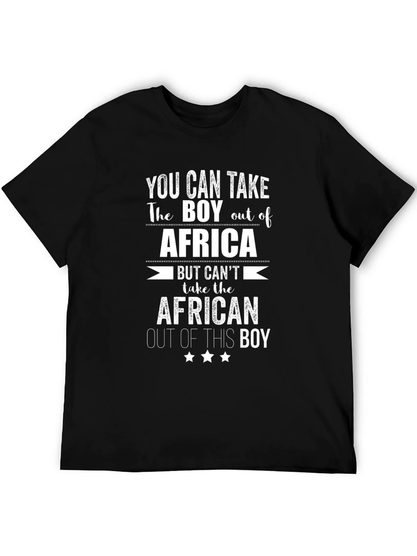 African Boy T-Shirt: Take the Boy Out of Africa